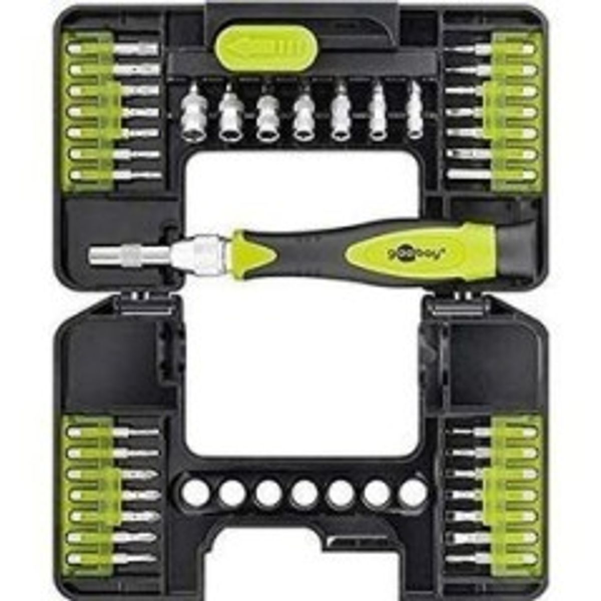 goobay Precision screwdriver with bit and socket set 37 Dele