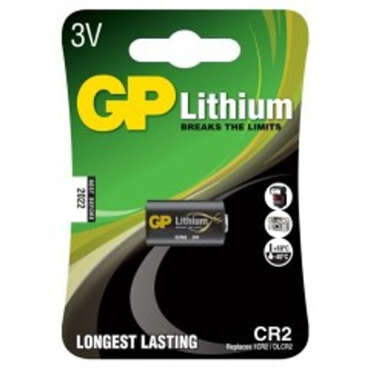 GP LITHIUM BATTERY CR2