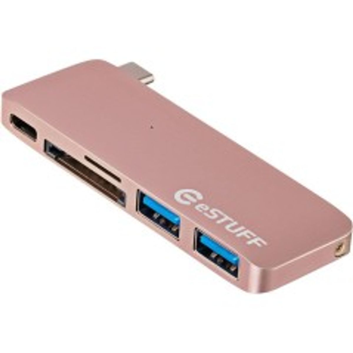 eSTUFF USB-C Slot-in Hub Rose