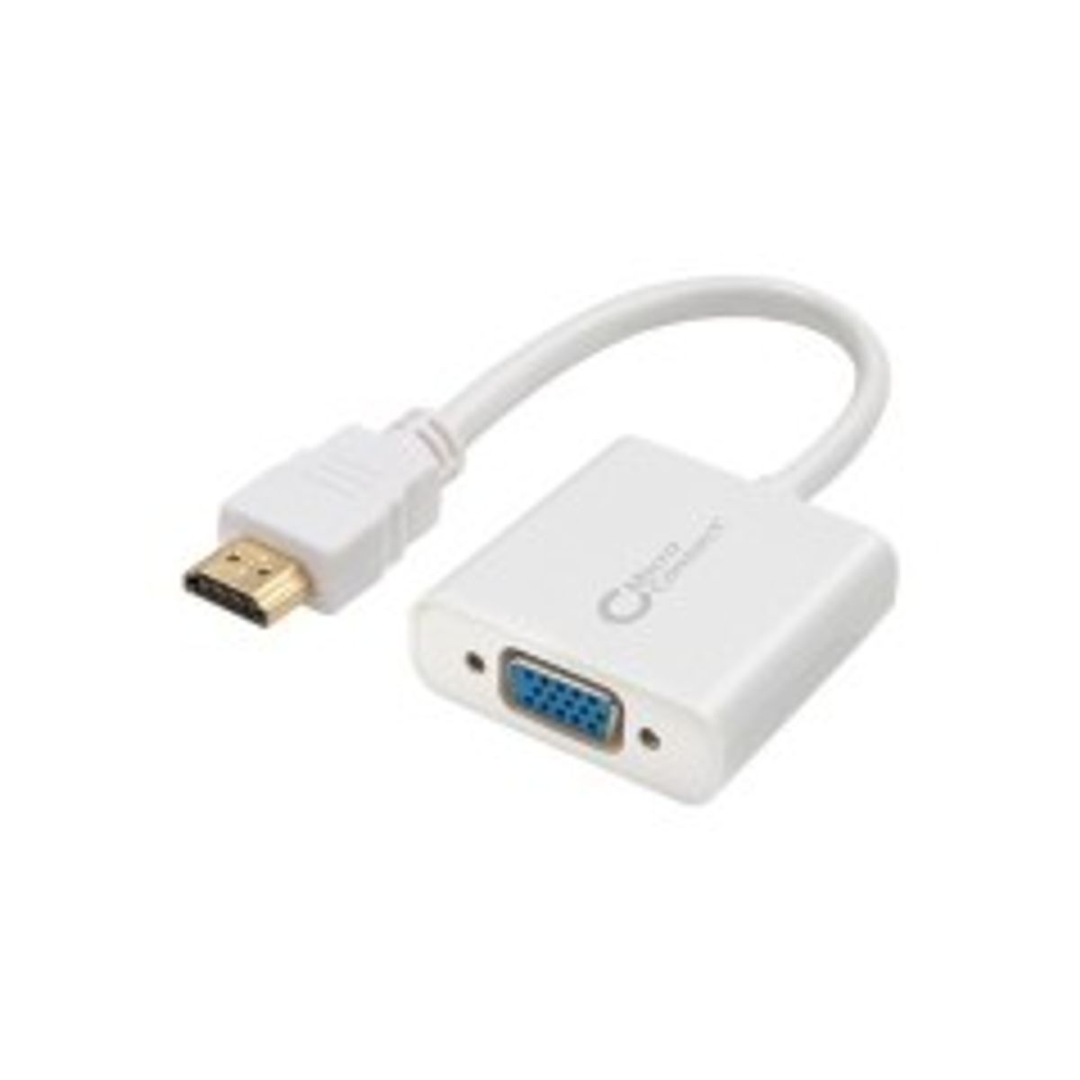 MicroConnect Adapter HDMI - VGA M/F, White