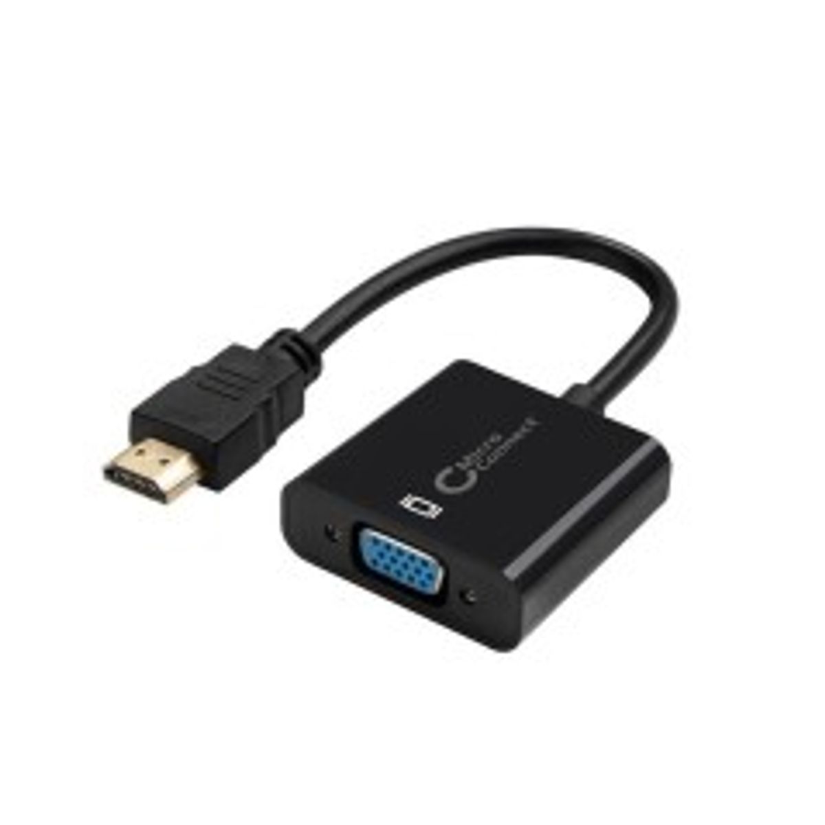 MicroConnect Adapter HDMI - VGA M/F, Black