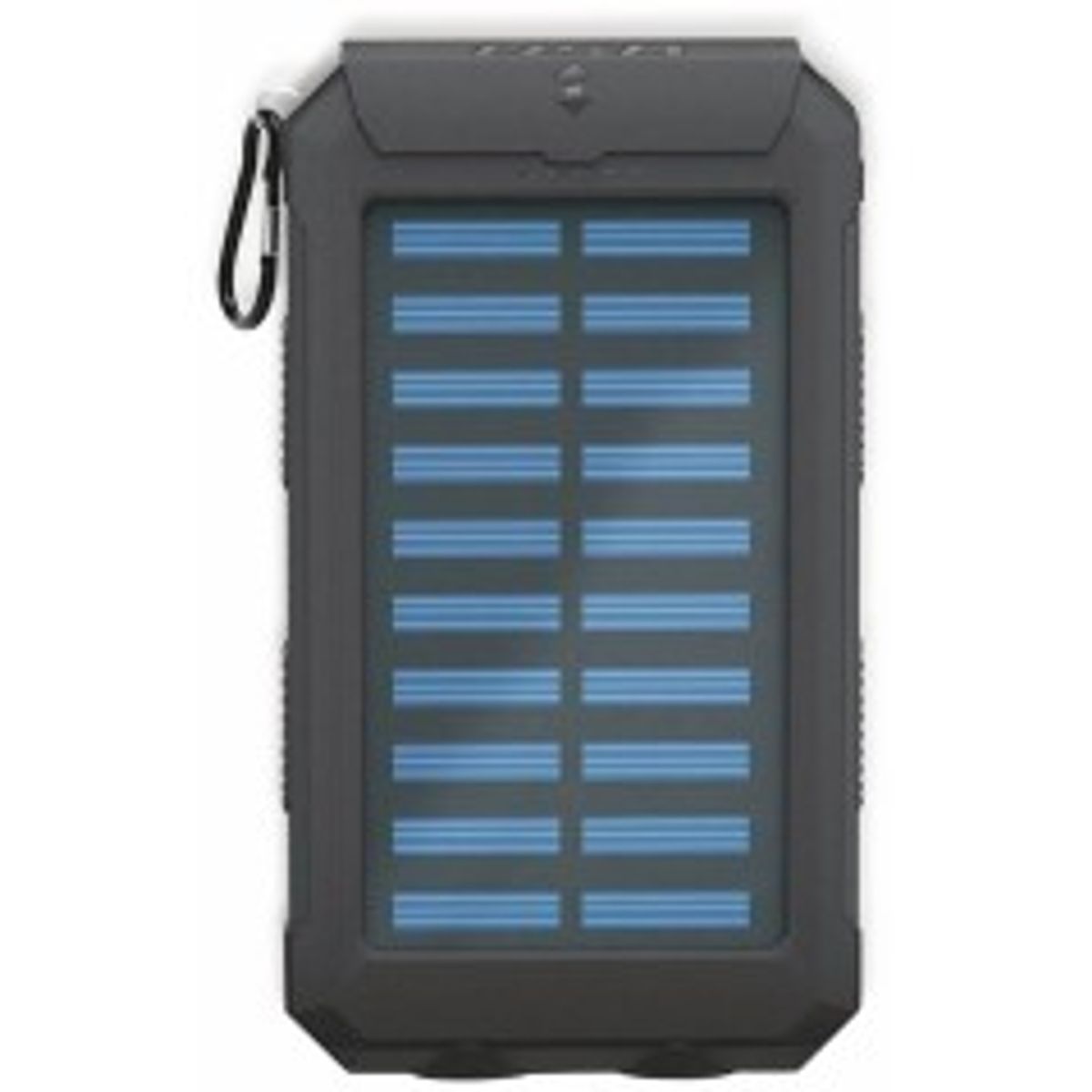 goobay Outdoor PowerBank 8.0 Solarstrømbank 8000mAh Sort