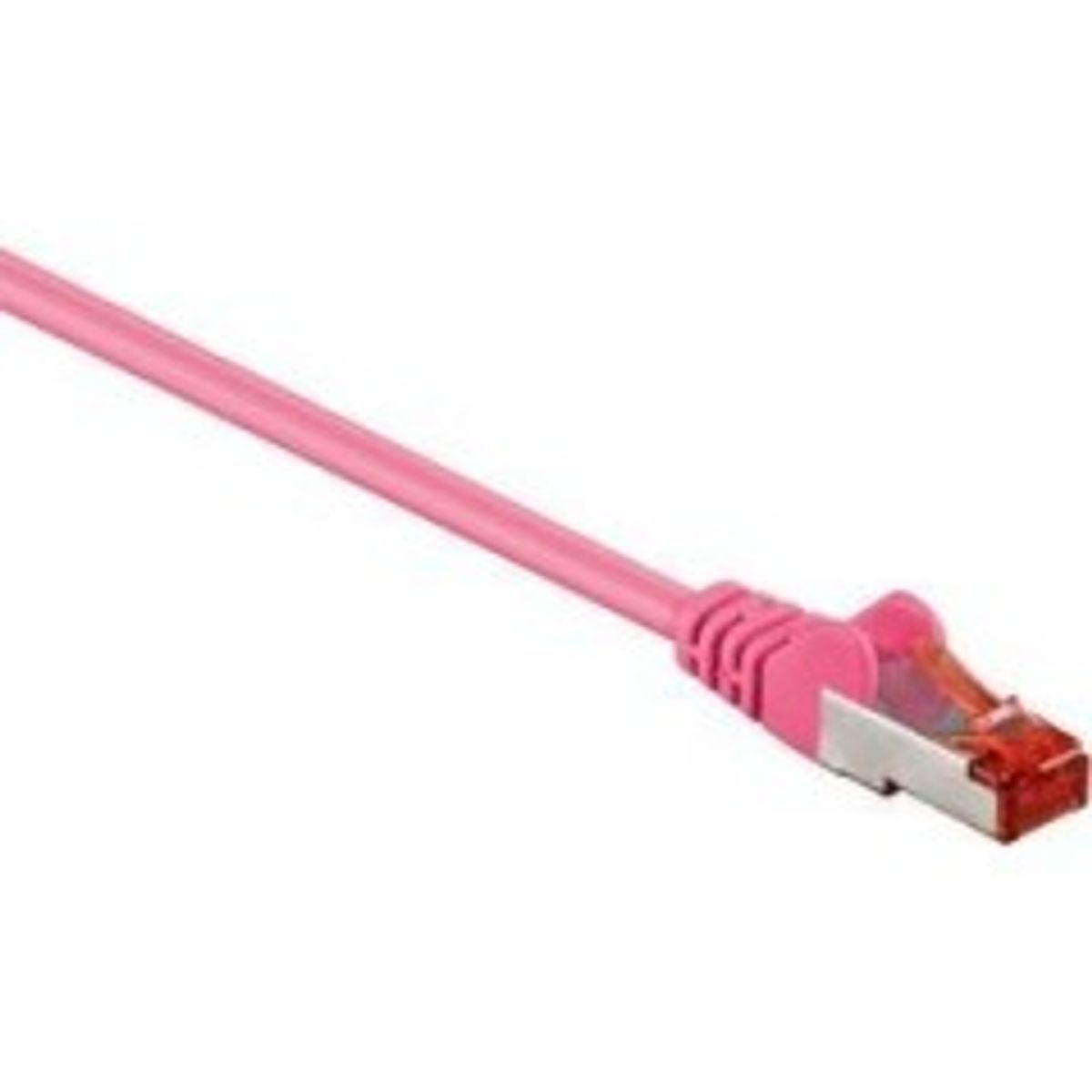 Goobay CAT 6 S/FTP CU 0,5m Magenta