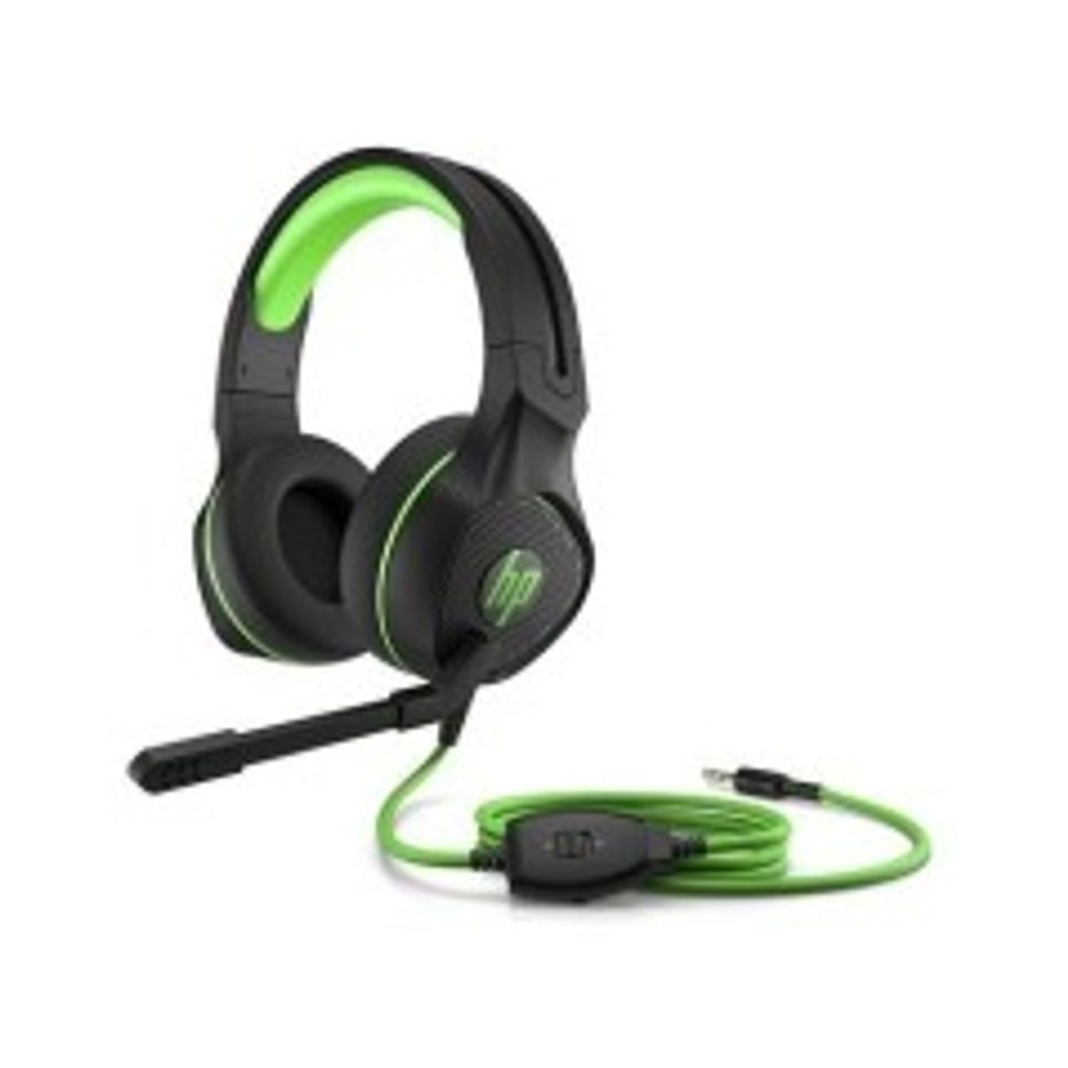 HP Pavilion 400 Kabling Headset Sort Grøn