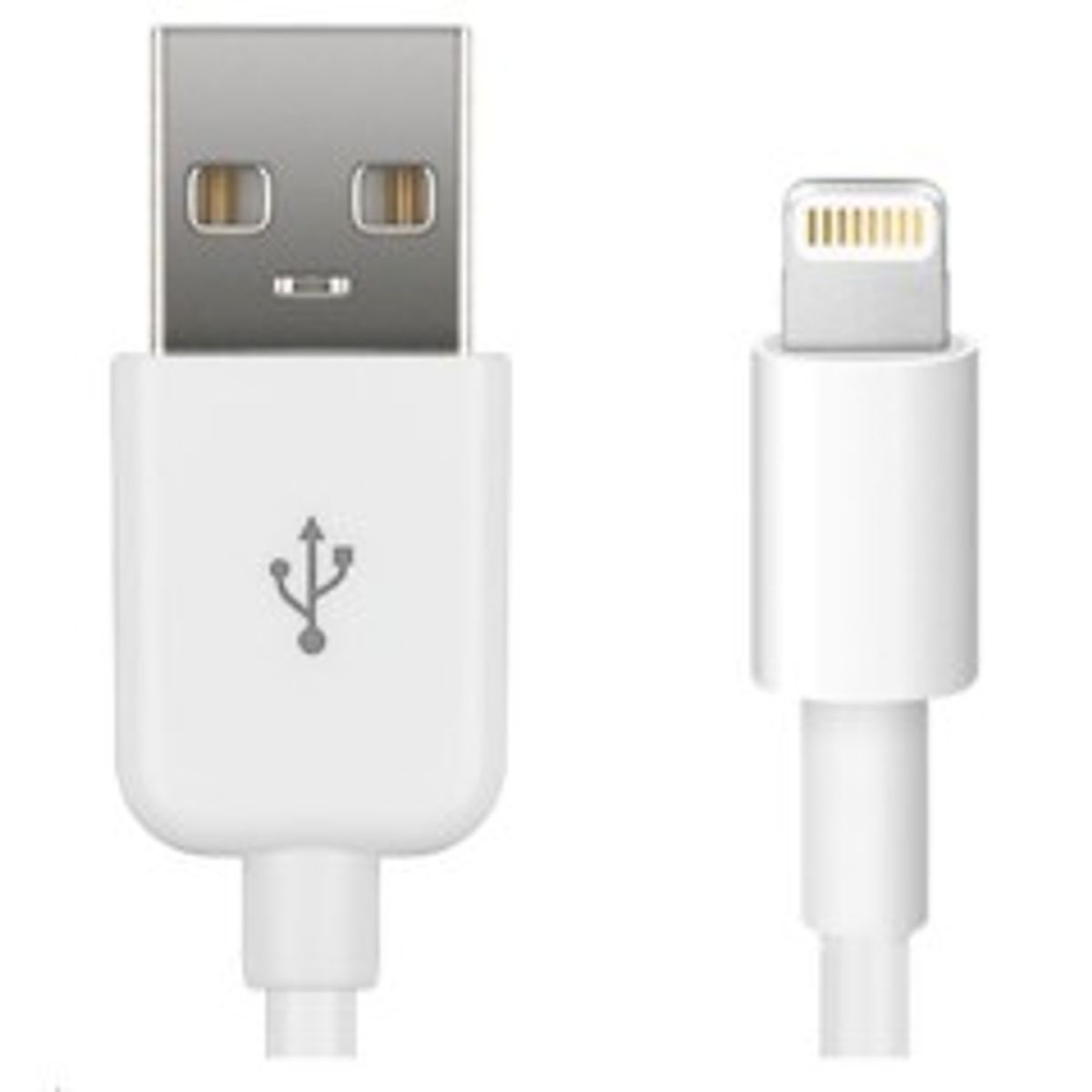 MicroConnect Lightning Cable MFI 0,5m White