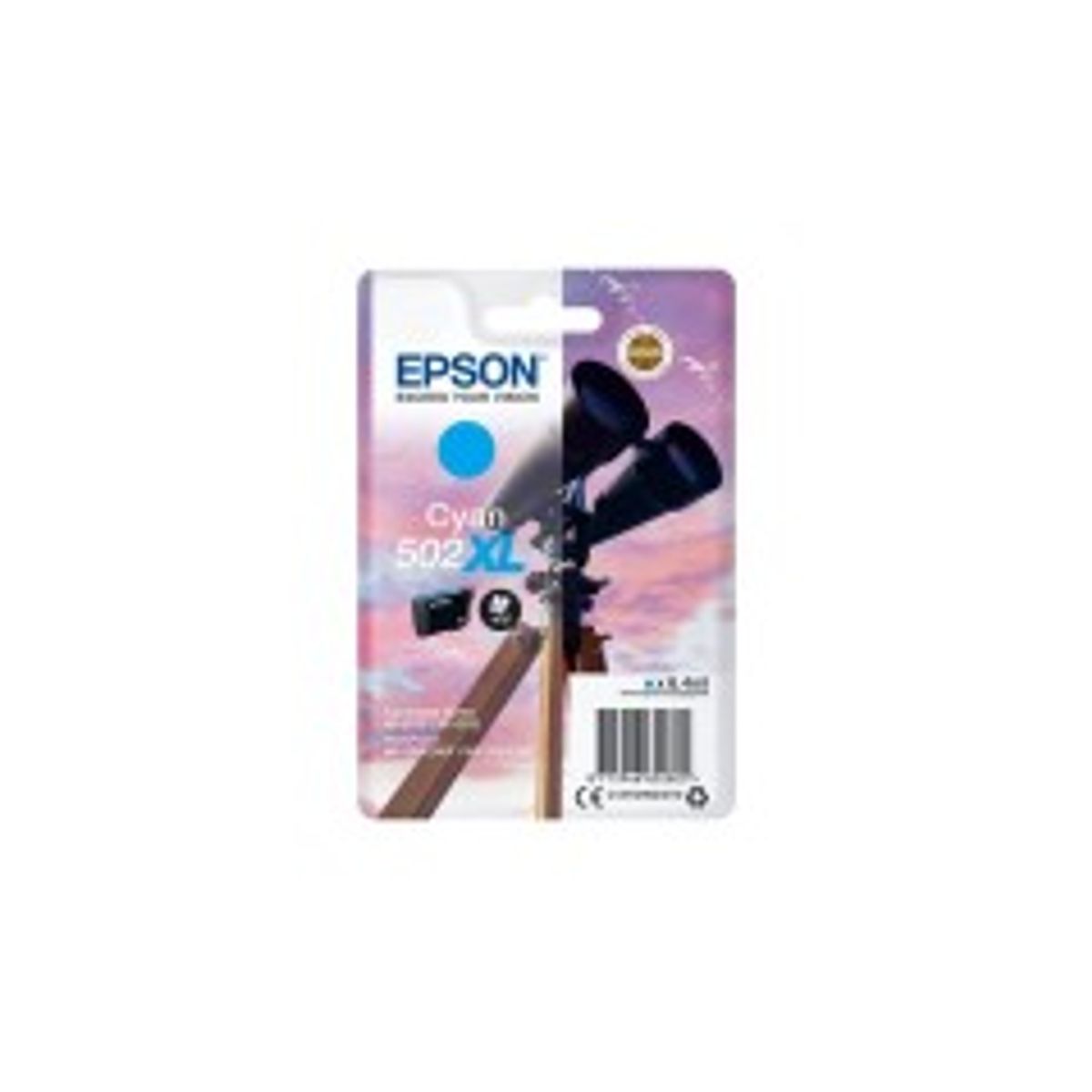 Epson 502XL Cyan 470 sider Blæk C13T02W24010