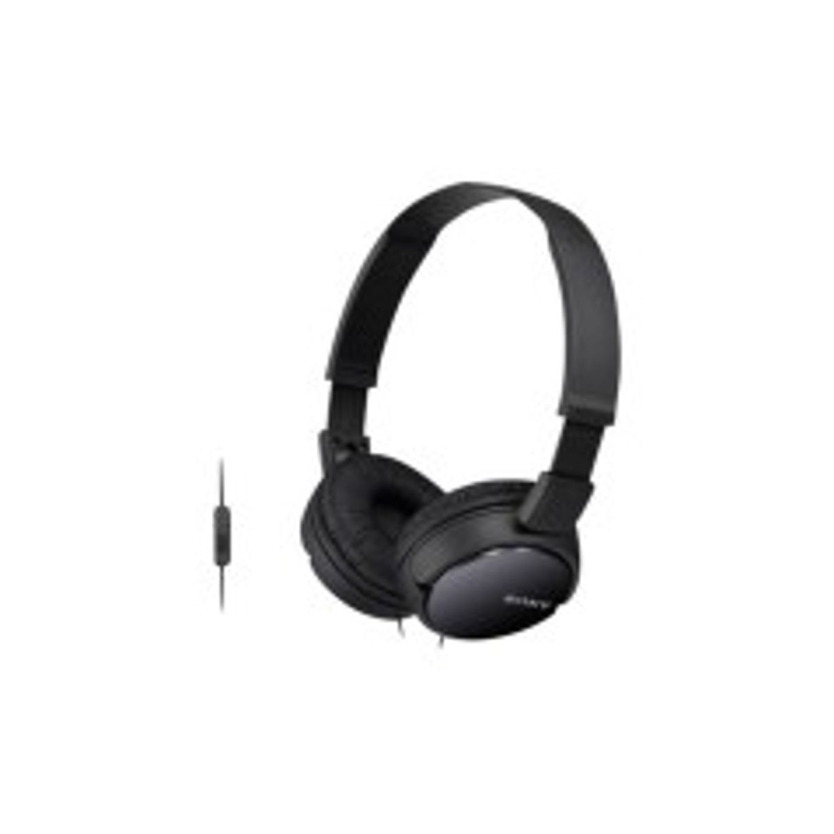 Sony MDR ZX110AP Kabling Hovedtelefoner Sort