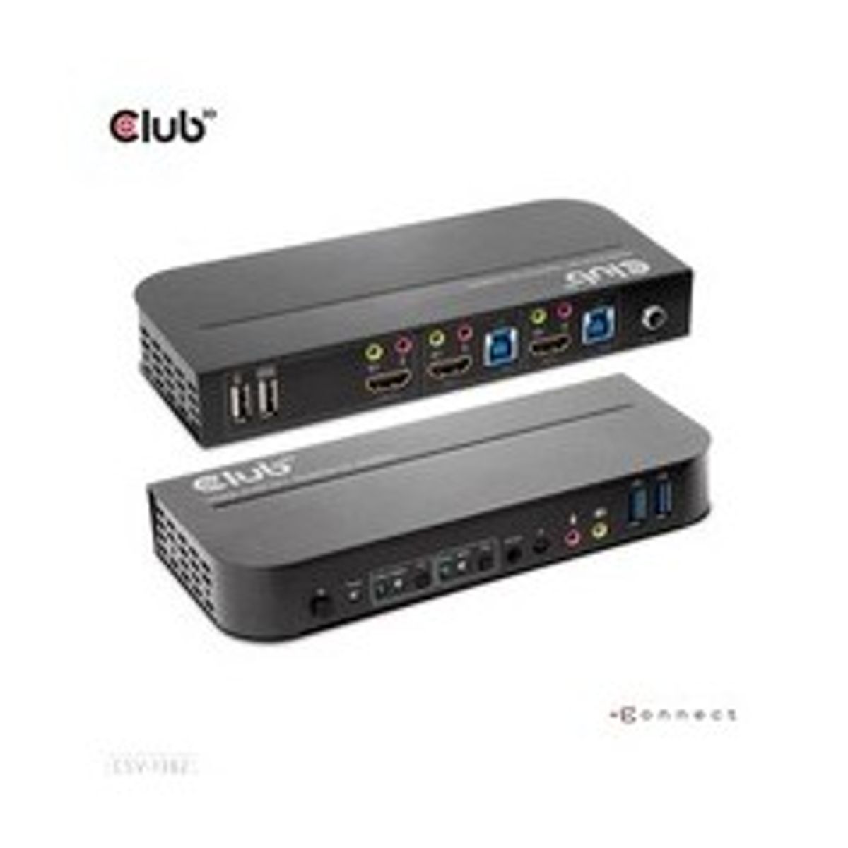 Club 3D CSV-1382 KVM / audio-switch Desktop