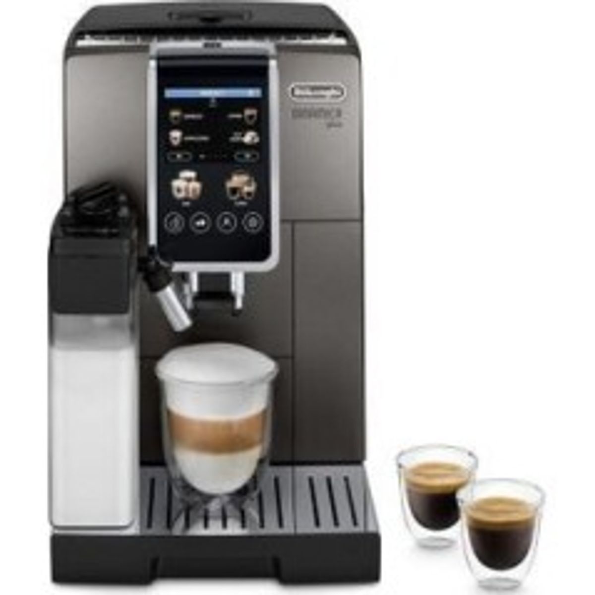 De'Longhi Dinamica Plus ECAM380.95.TB Automatisk kaffemaskine Titansort