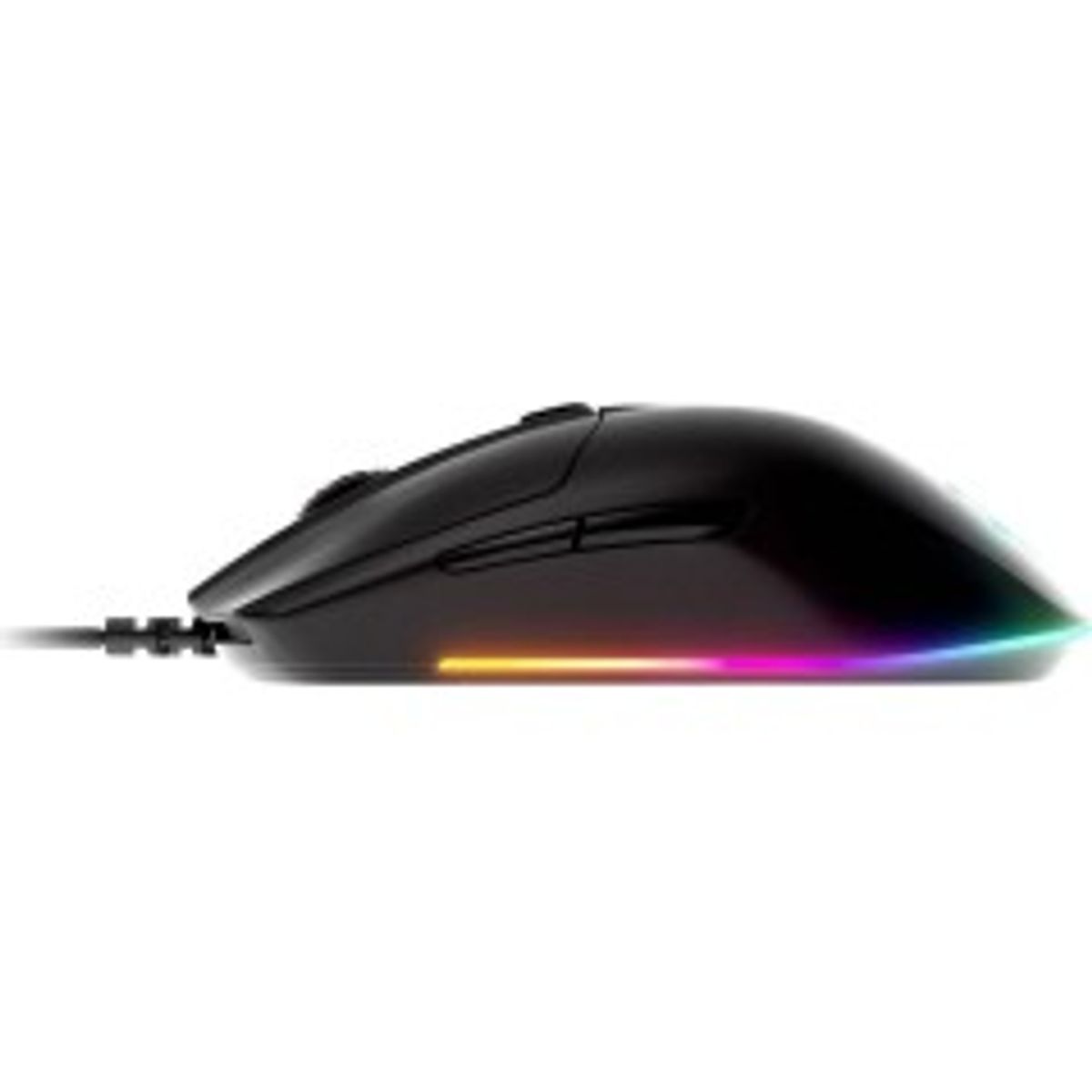 SteelSeries Rival 3 Optisk Kabling Sort