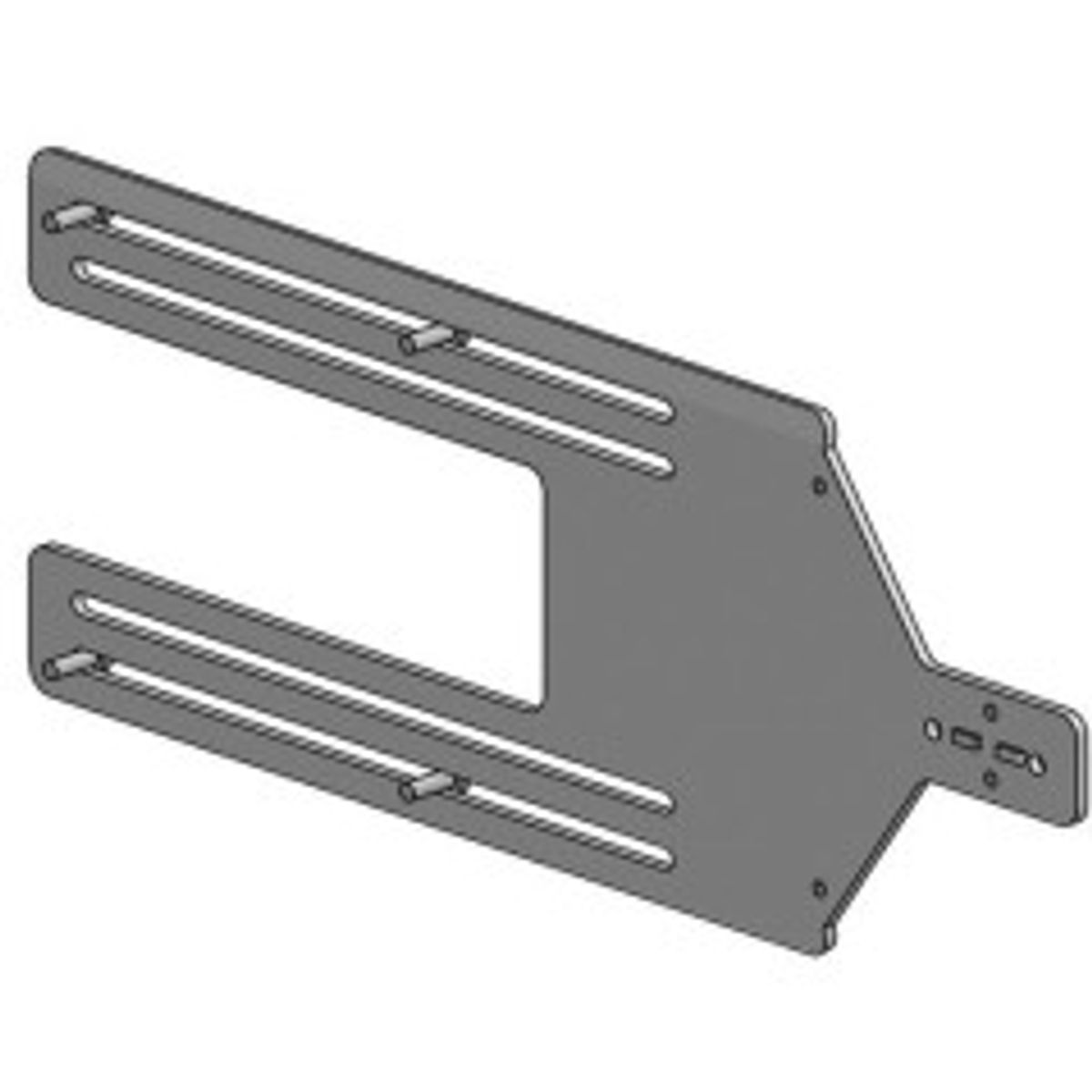 Ergonomic Solutions Kiosk straight bracket