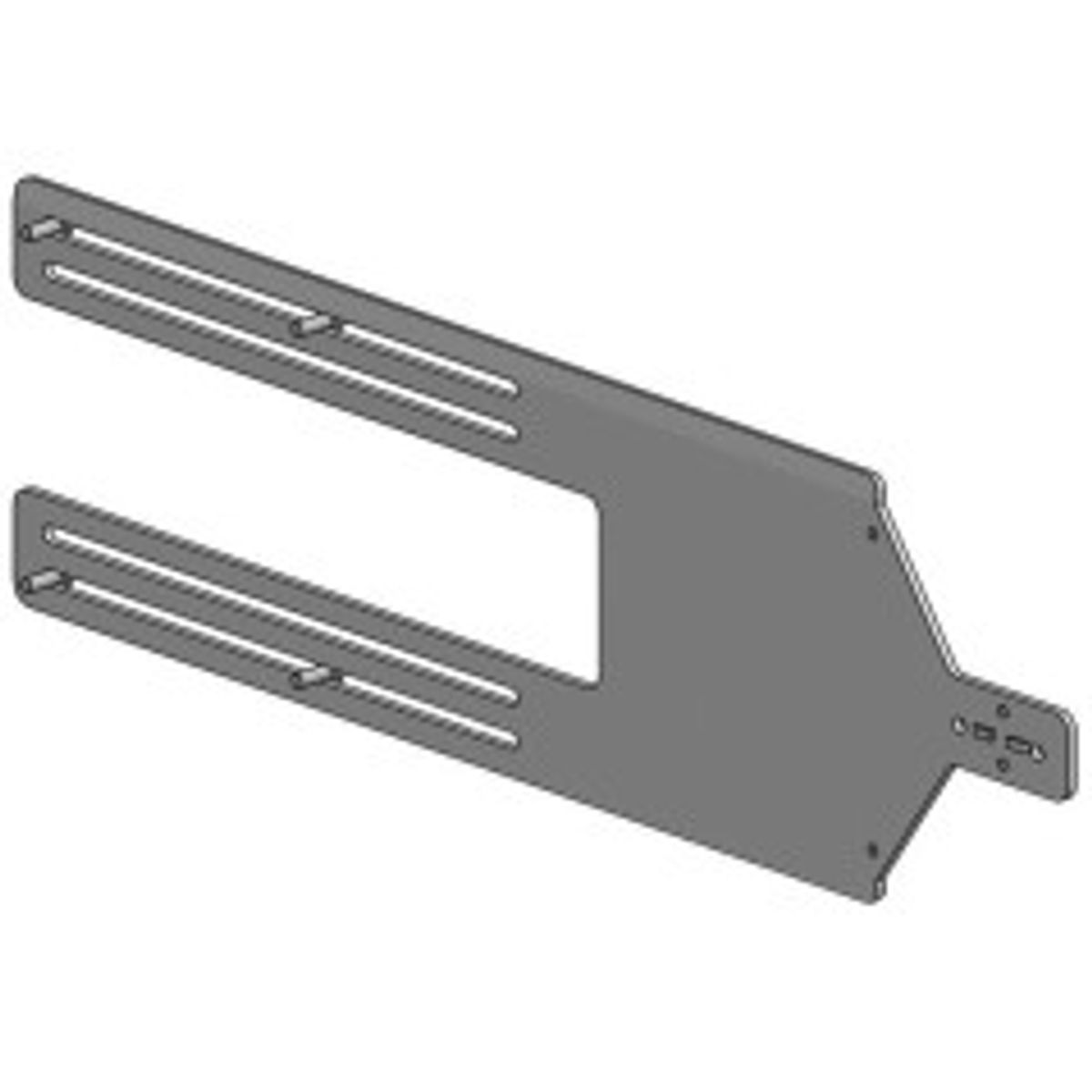 Ergonomic Solutions Kiosk straight bracket