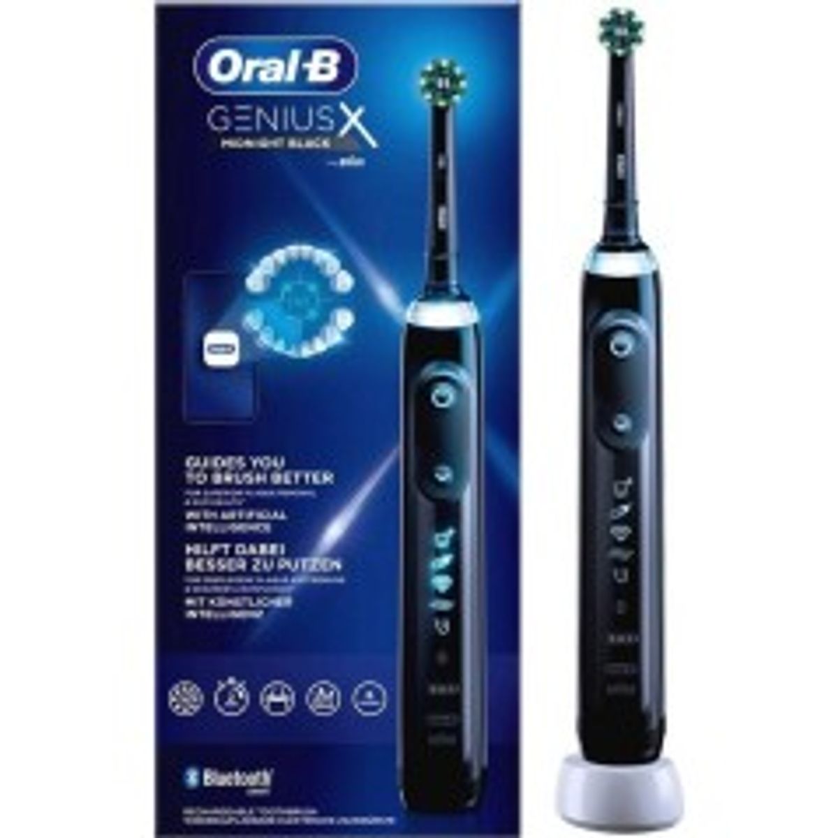 Oral-B Midnat sort Tandbørste