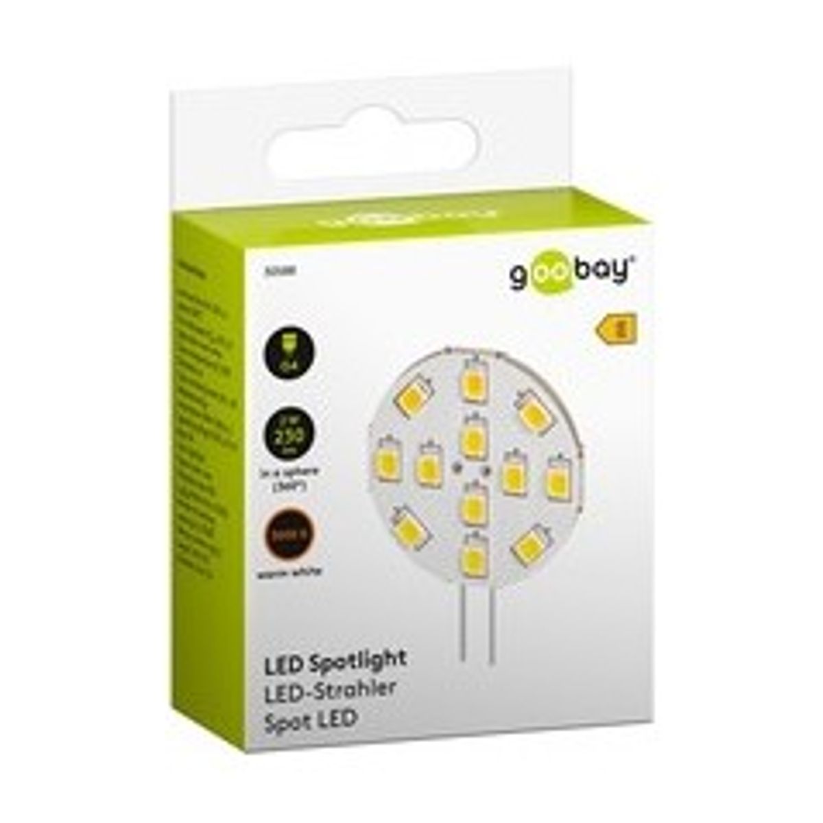 Goobay LED 12V Spot G4 2W 170LM