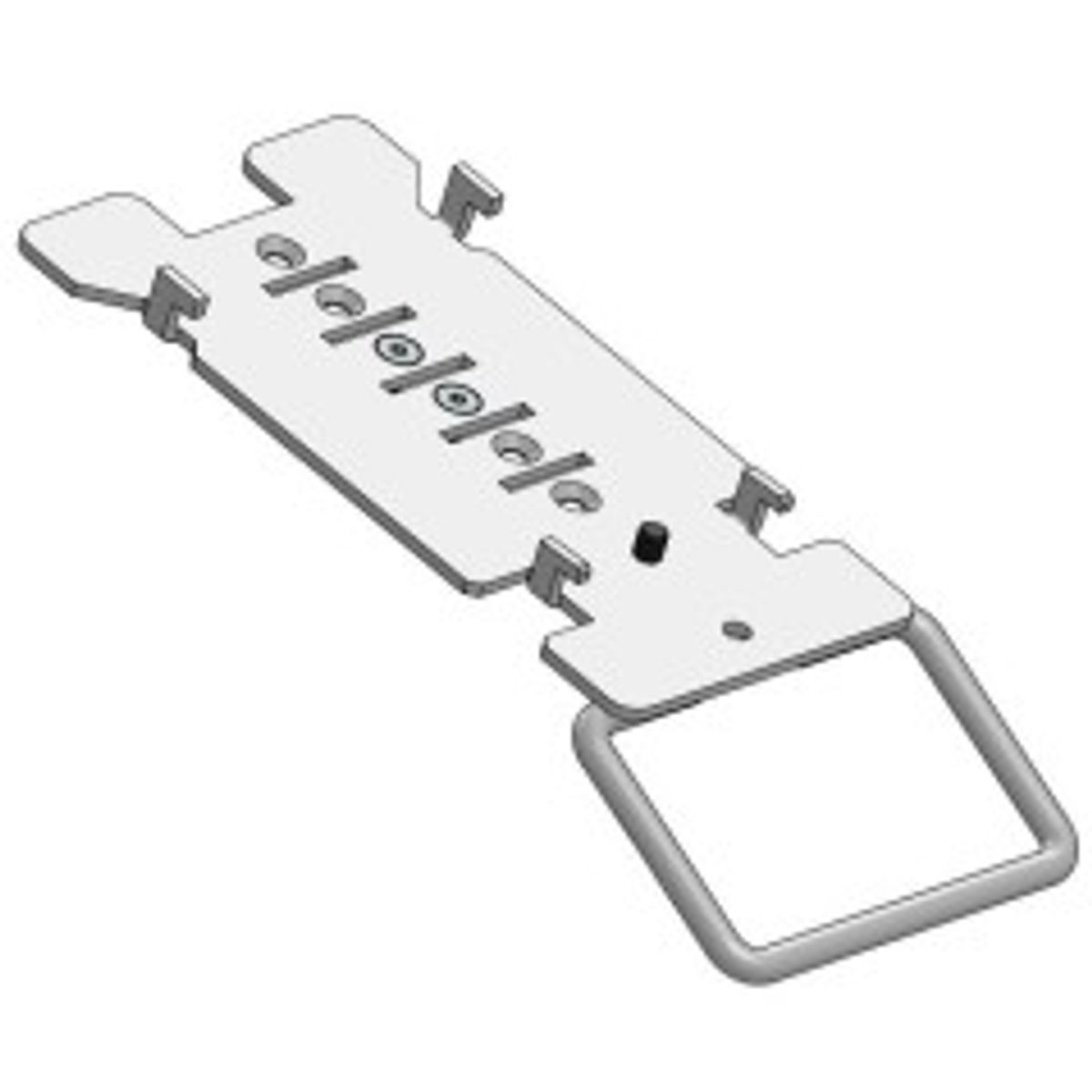 Ergonomic Solutions Keyhole Plate for Banksys