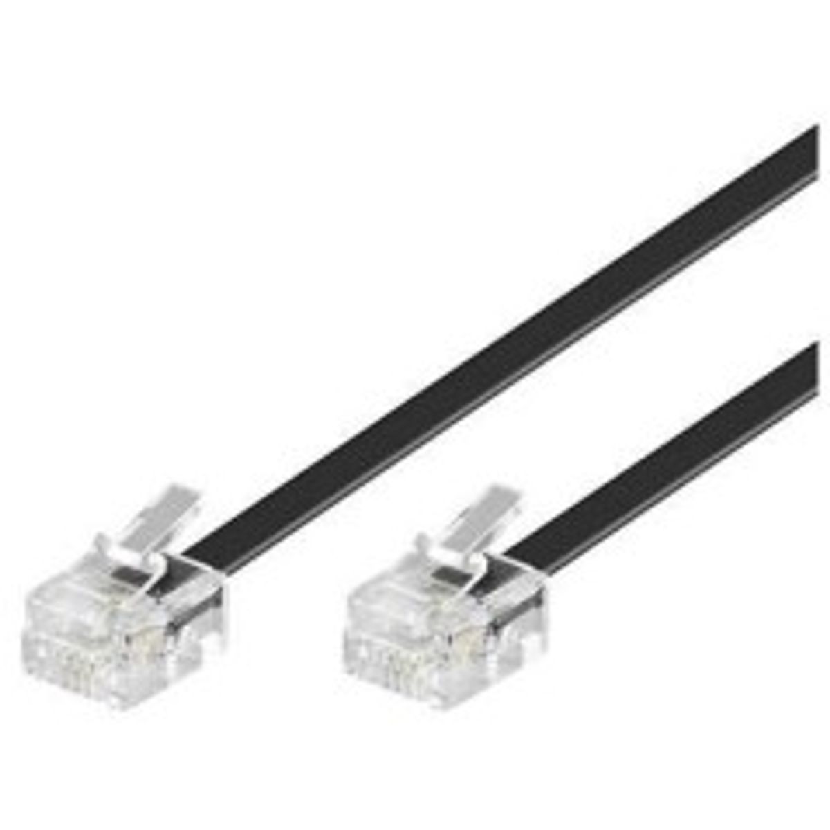 MicroConnect ModularCable RJ11 6P/4C 2m