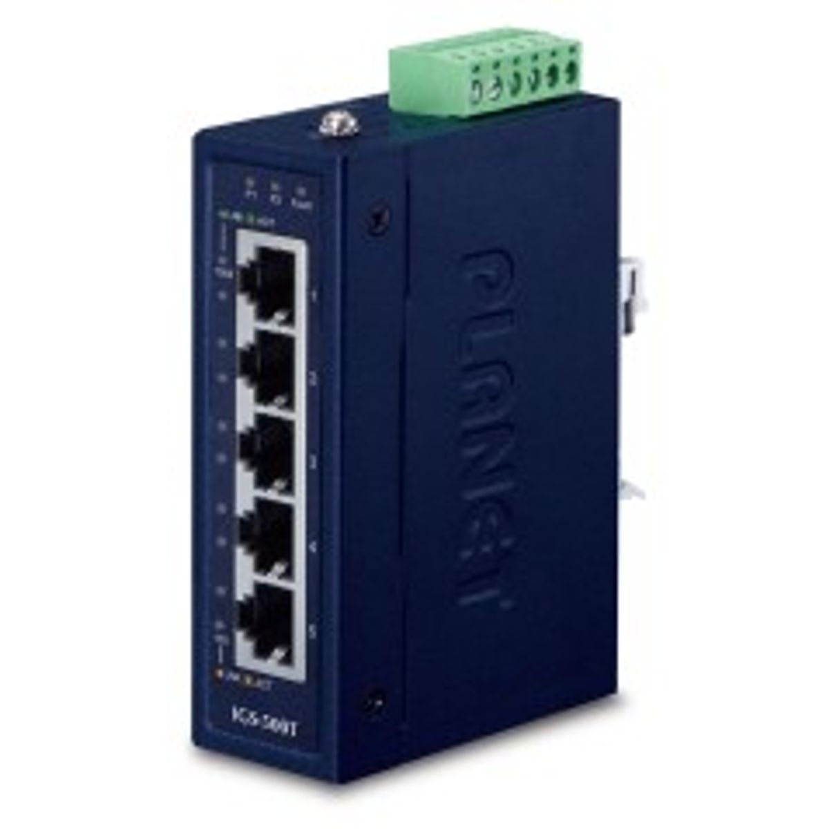 Planet IP30 Compact size 5-Port