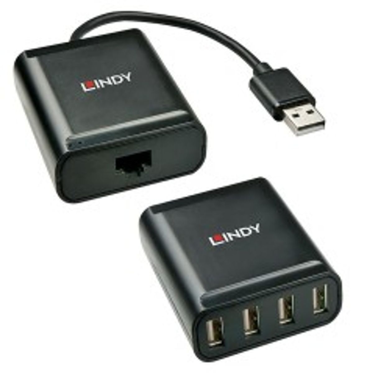 Lindy Usb 2.0 Cat.5 Extender 60M, 4