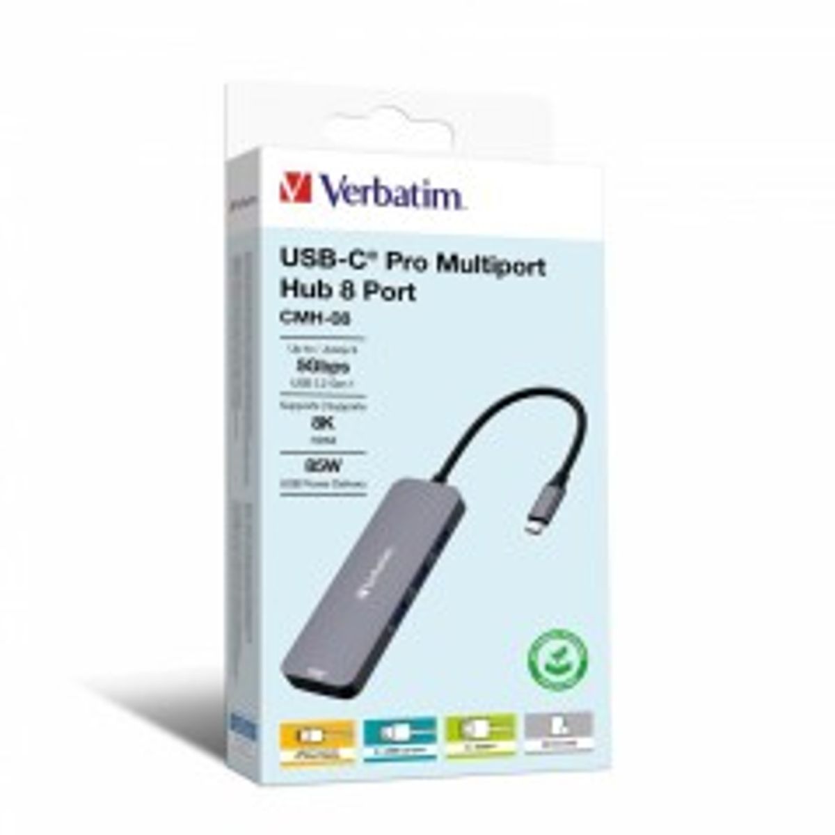 Verbatim USB-C Pro Multiport Hub 8