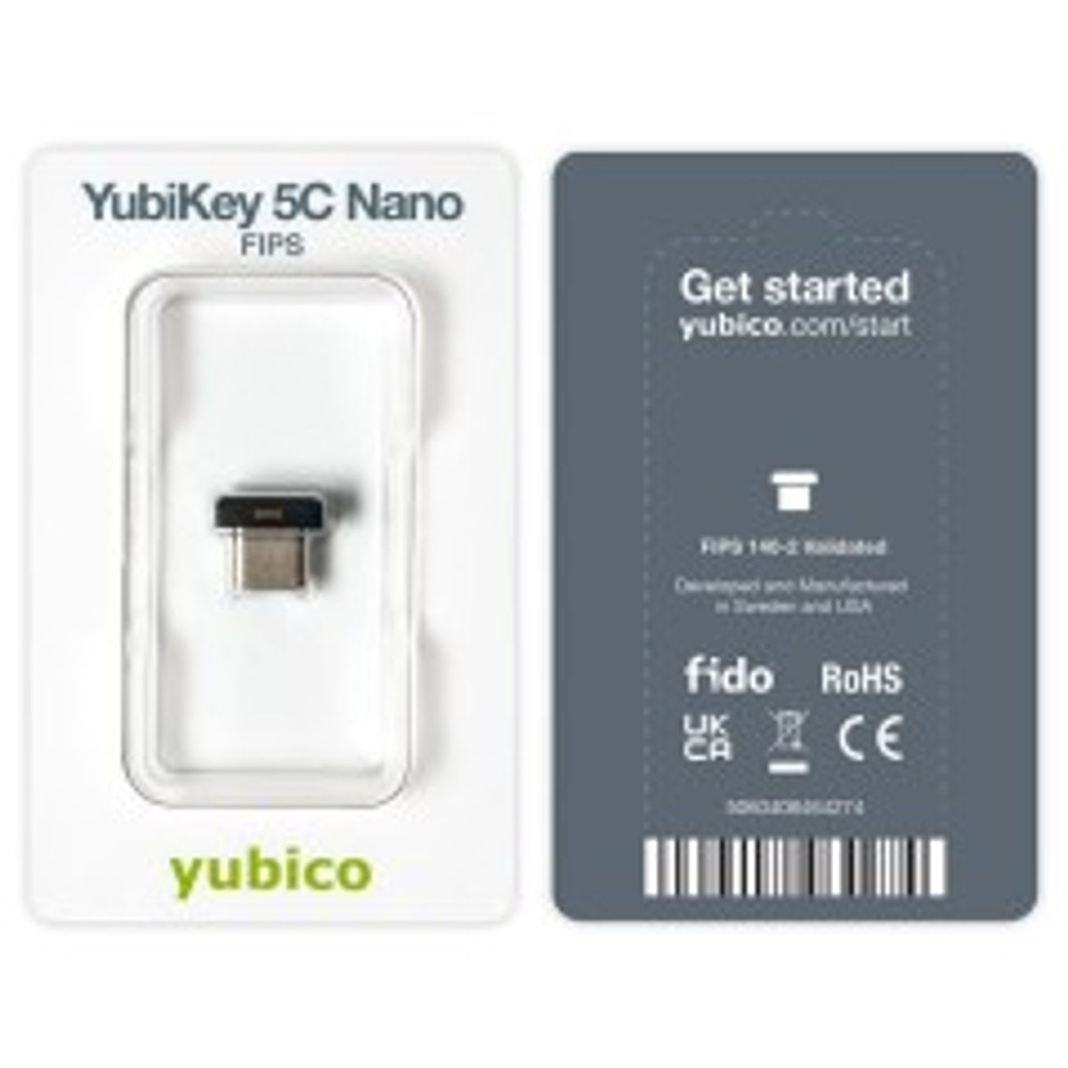 Yubico YubiKey 5C Nano - USB-C