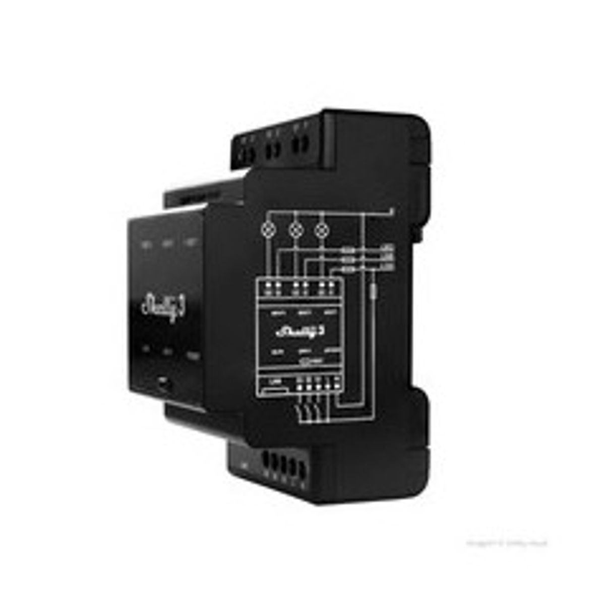 Shelly Pro 3 Three-phase DIN-relay