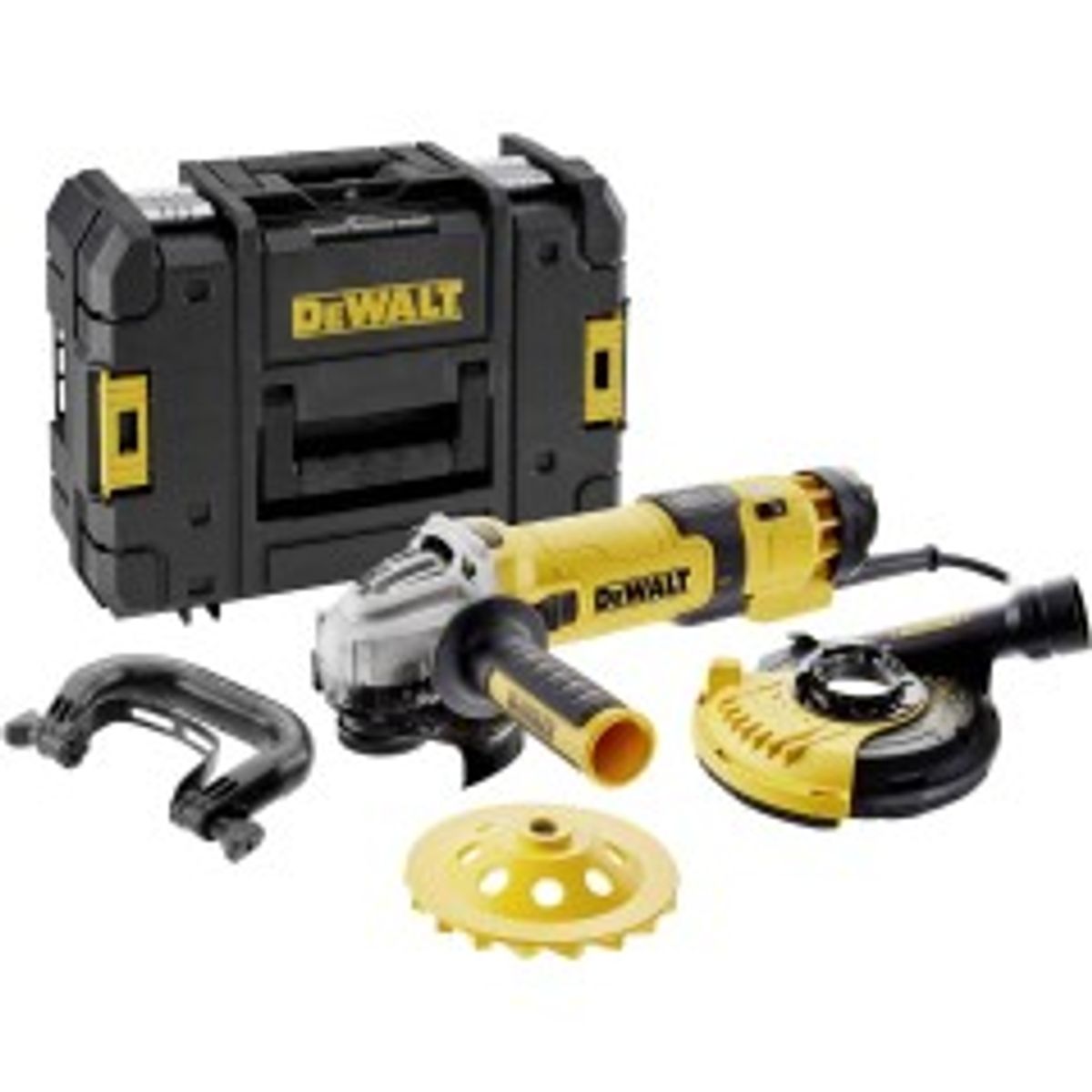 DeWALT DWE4257KT-QS Vinkelsliber 1500W