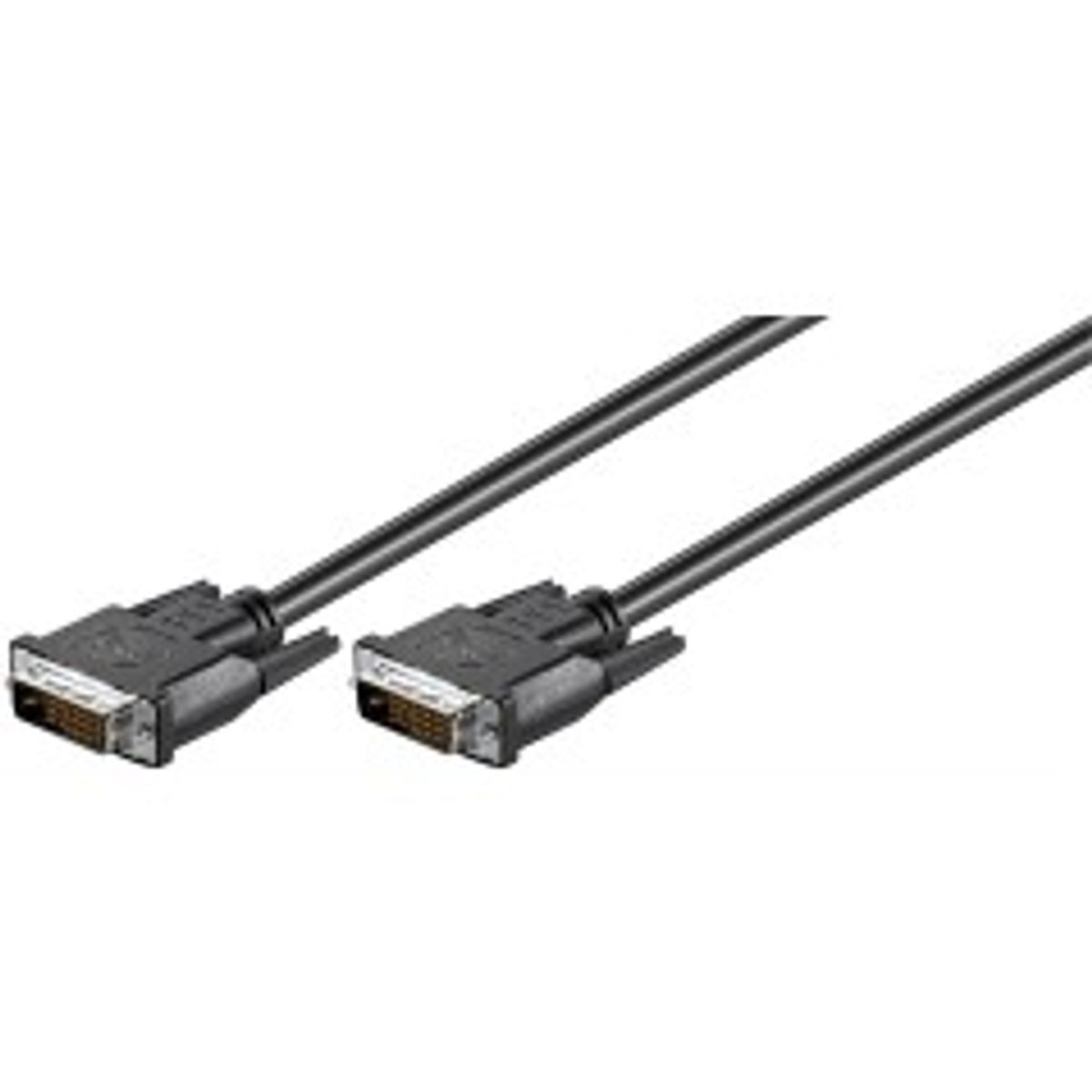 MicroConnect DVI-D 24+1-pin 1m M-M Black