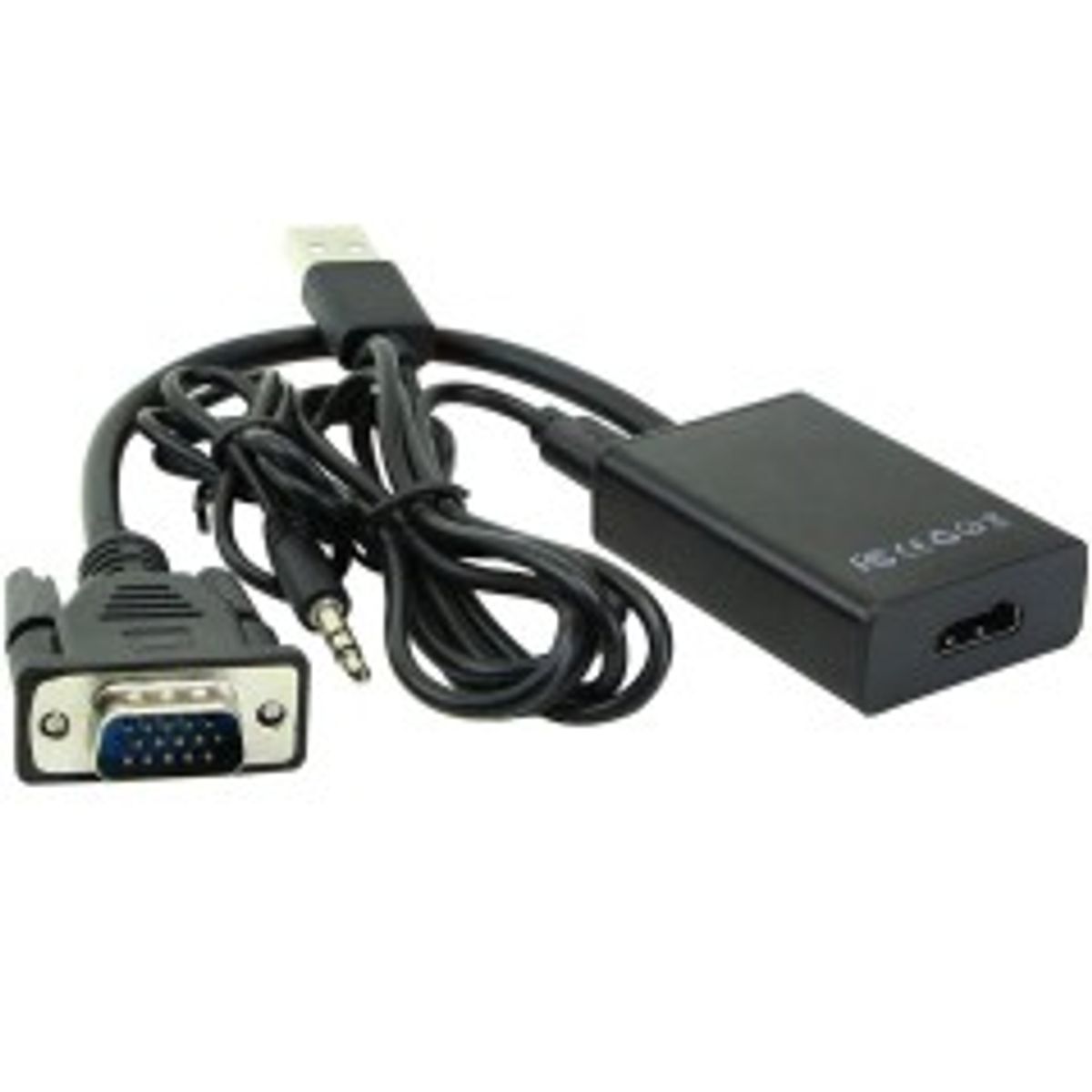 MicroConnect VGA + Audio to HDMI converter