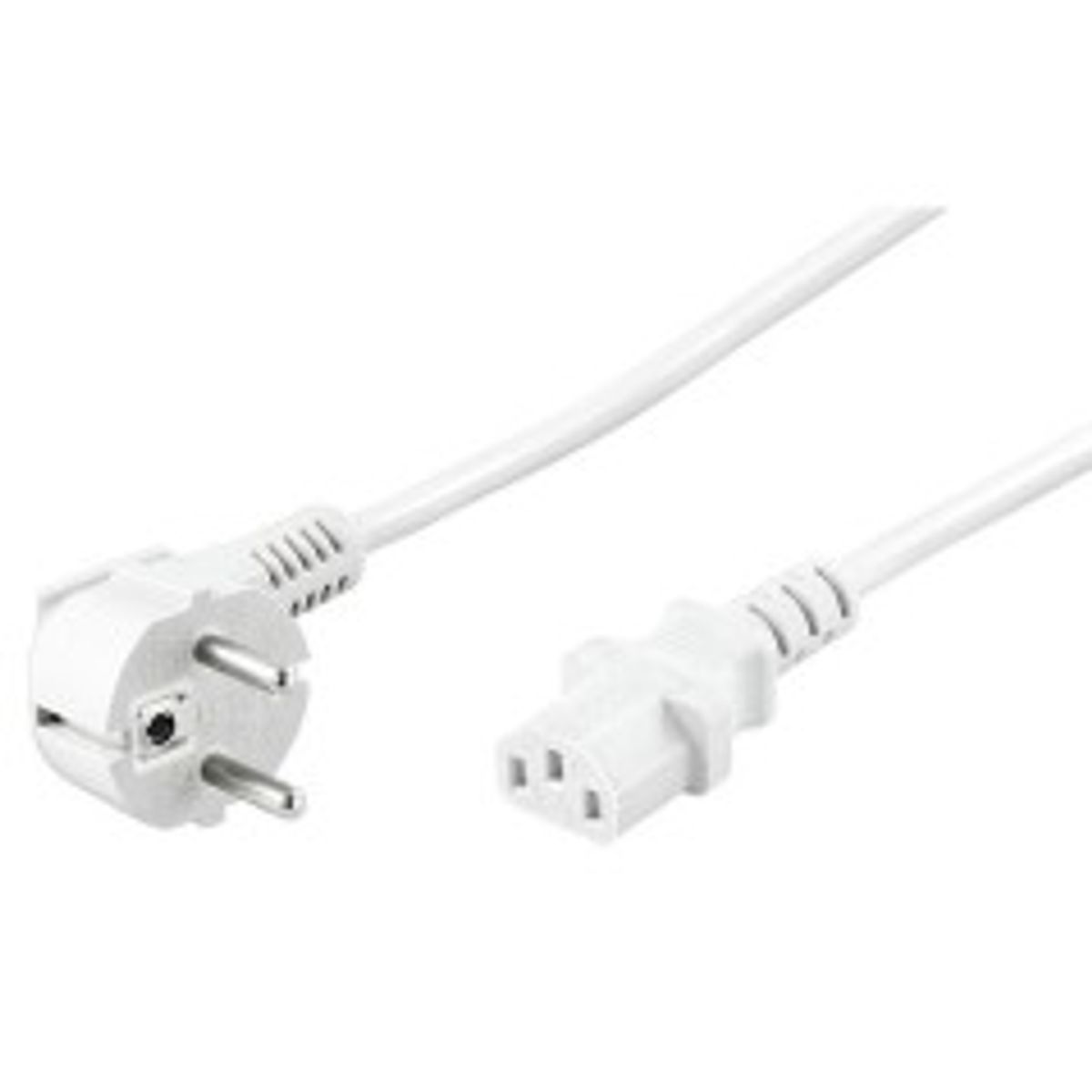 MicroConnect Power Cord 3m White IEC320