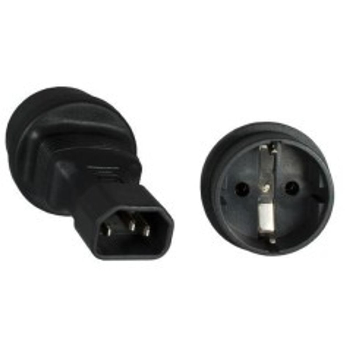 MicroConnect Power Adapter C14 - Schuko M-F