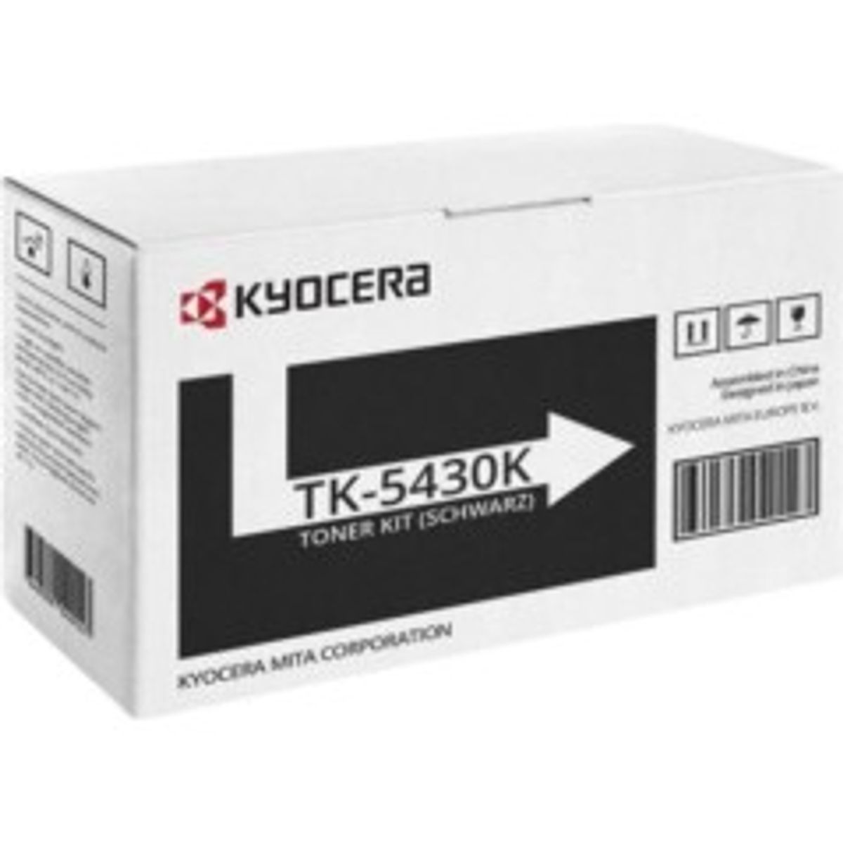 Kyocera TK 5430K Sort 1250 sider Toner 1T0C0A0NL1