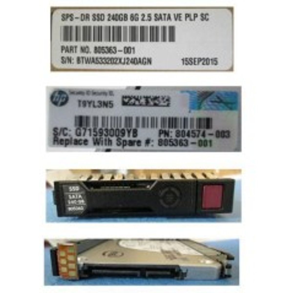 Hewlett Packard Enterprise 240GB SATA 6G SFF SC VE PLP