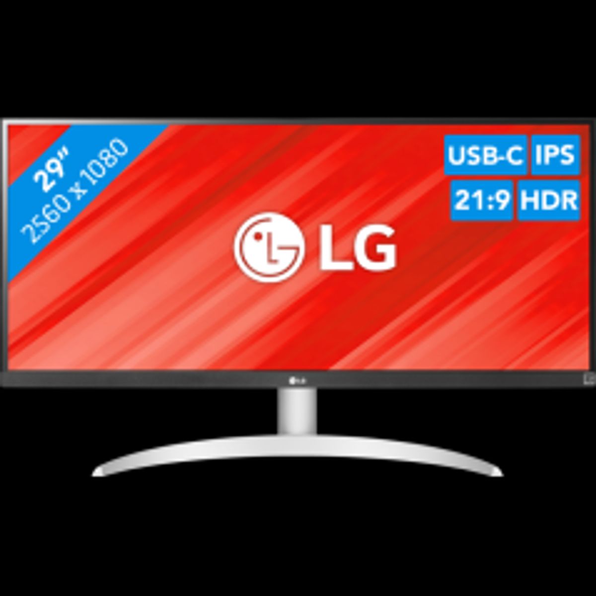 LG 29WQ600-W 29 2560 x 1080 (UltraWide) HDMI DisplayPort USB-C 100Hz