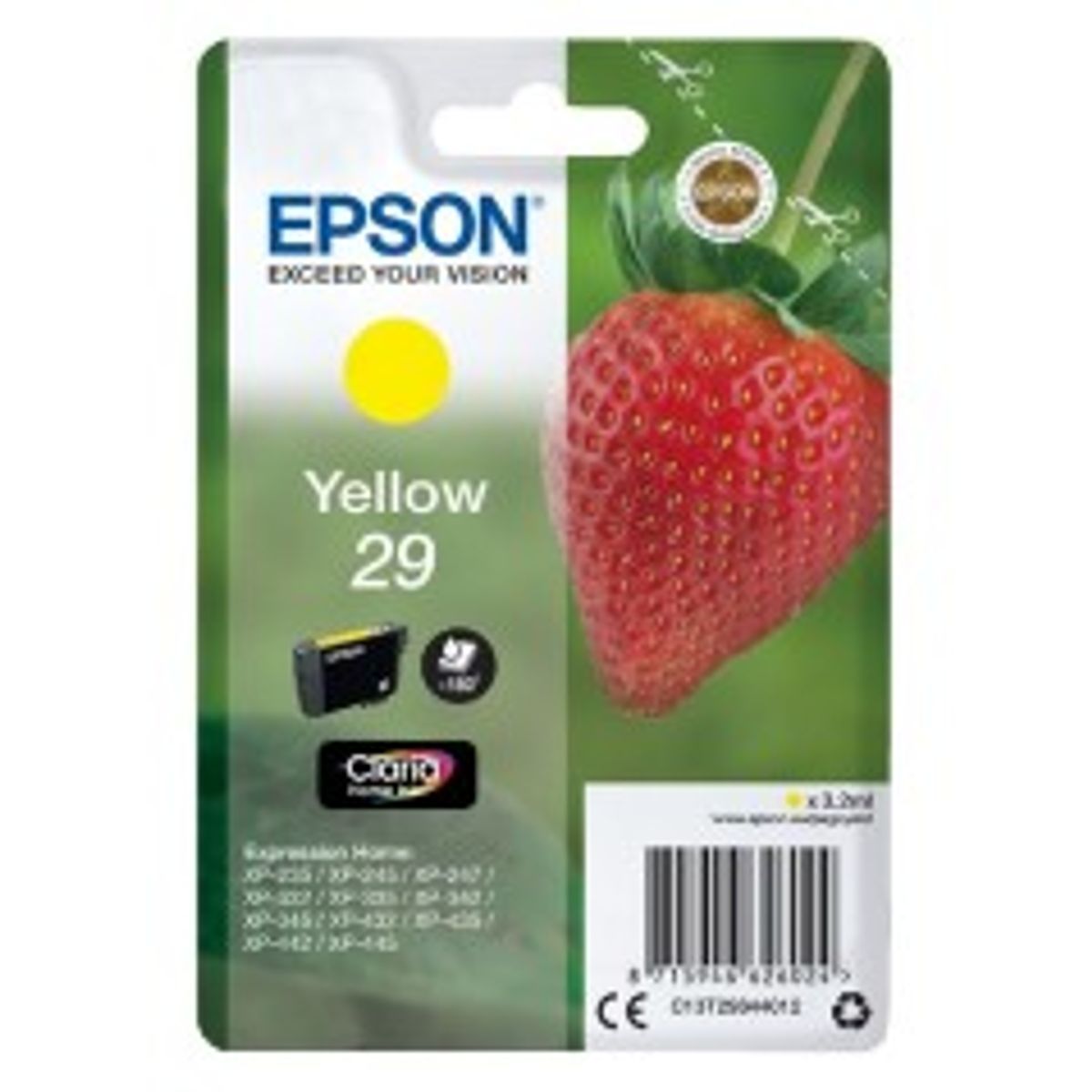 Epson 29 Gul 180 sider Blæk C13T29844012