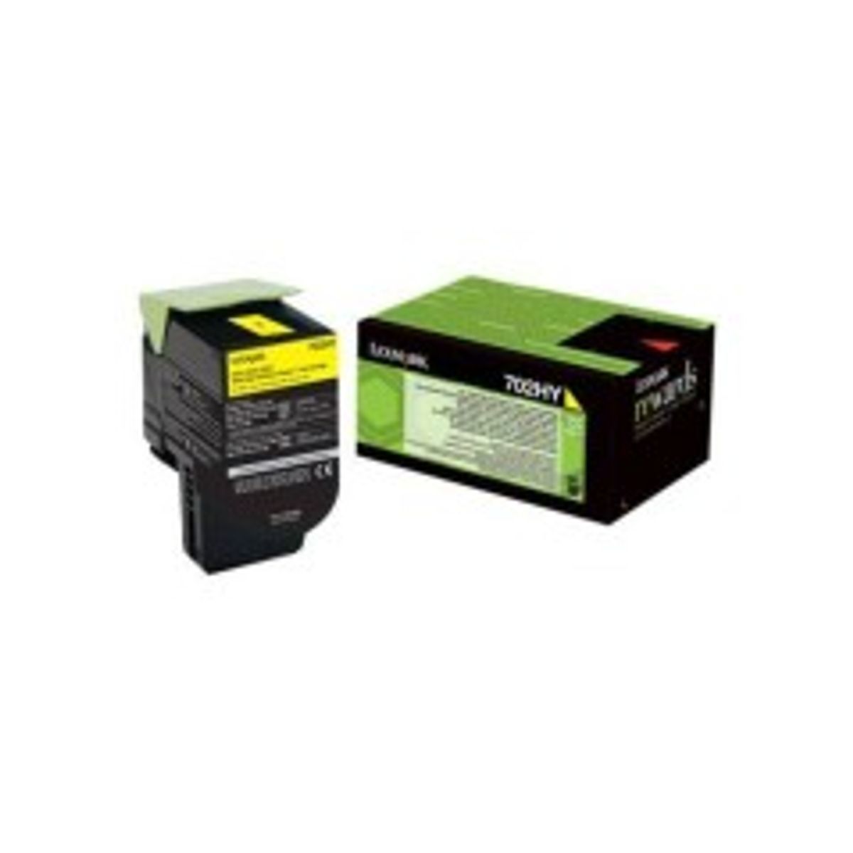 Lexmark 702HY Gul 3000 sider Toner 70C2HY0