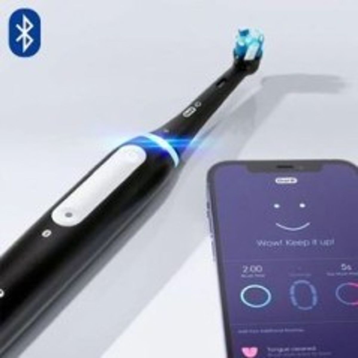 Oral-B iO Series 4 Sort elektrisk tandbørste