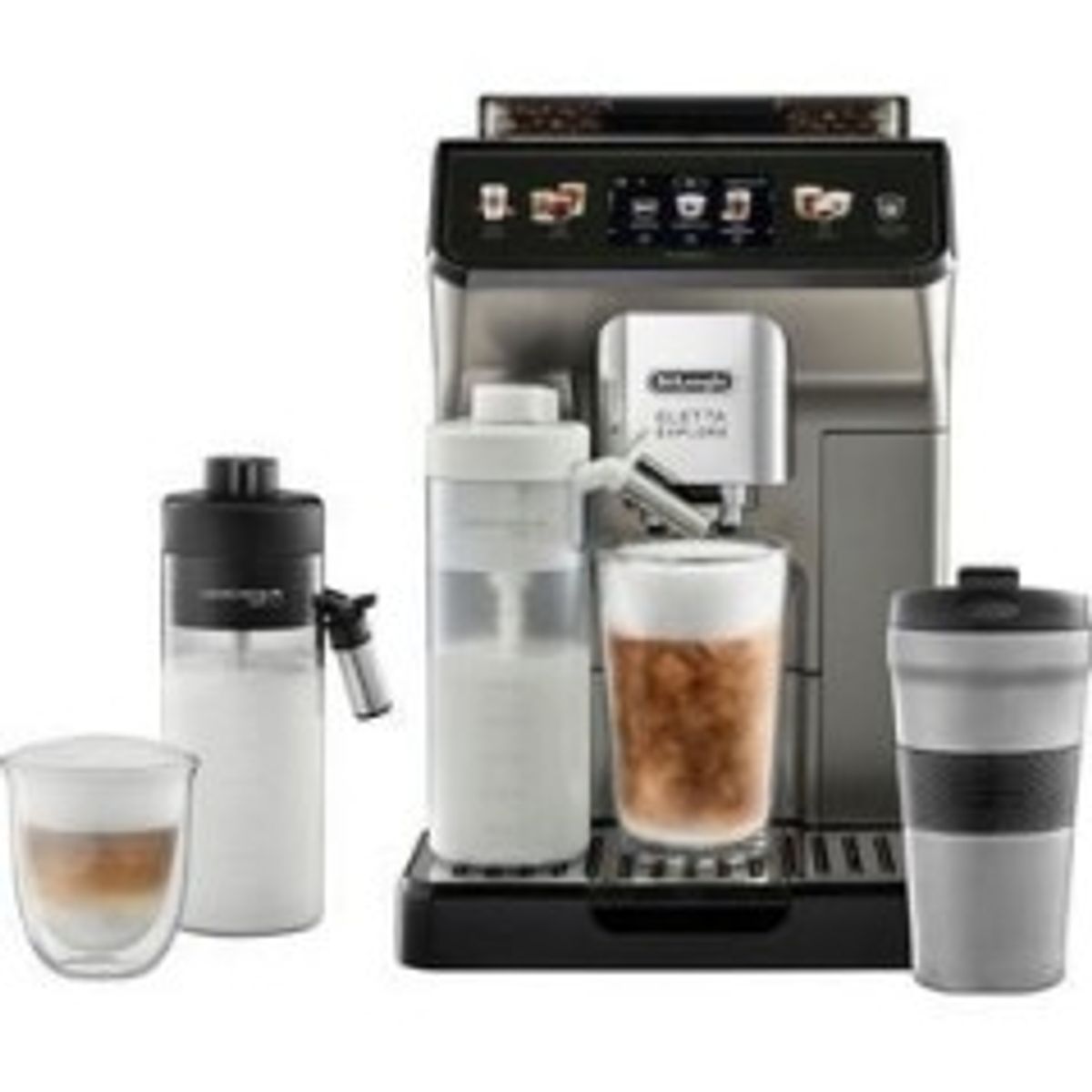 De'Longhi Eletta Explore ECAM450.86.T Automatisk kaffemaskine Titan