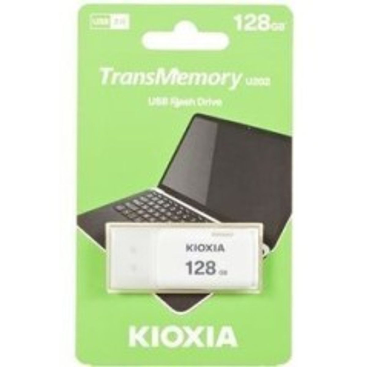 KIOXIA TransMemory U202 128GB USB 2.0 Hvid