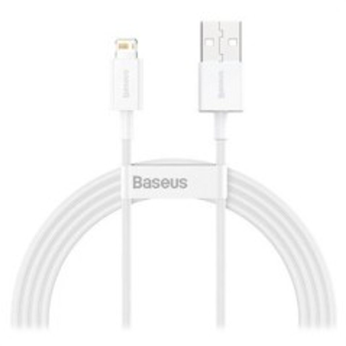 Baseus USB 2.0 til Lightning kabel 1.5m hvid