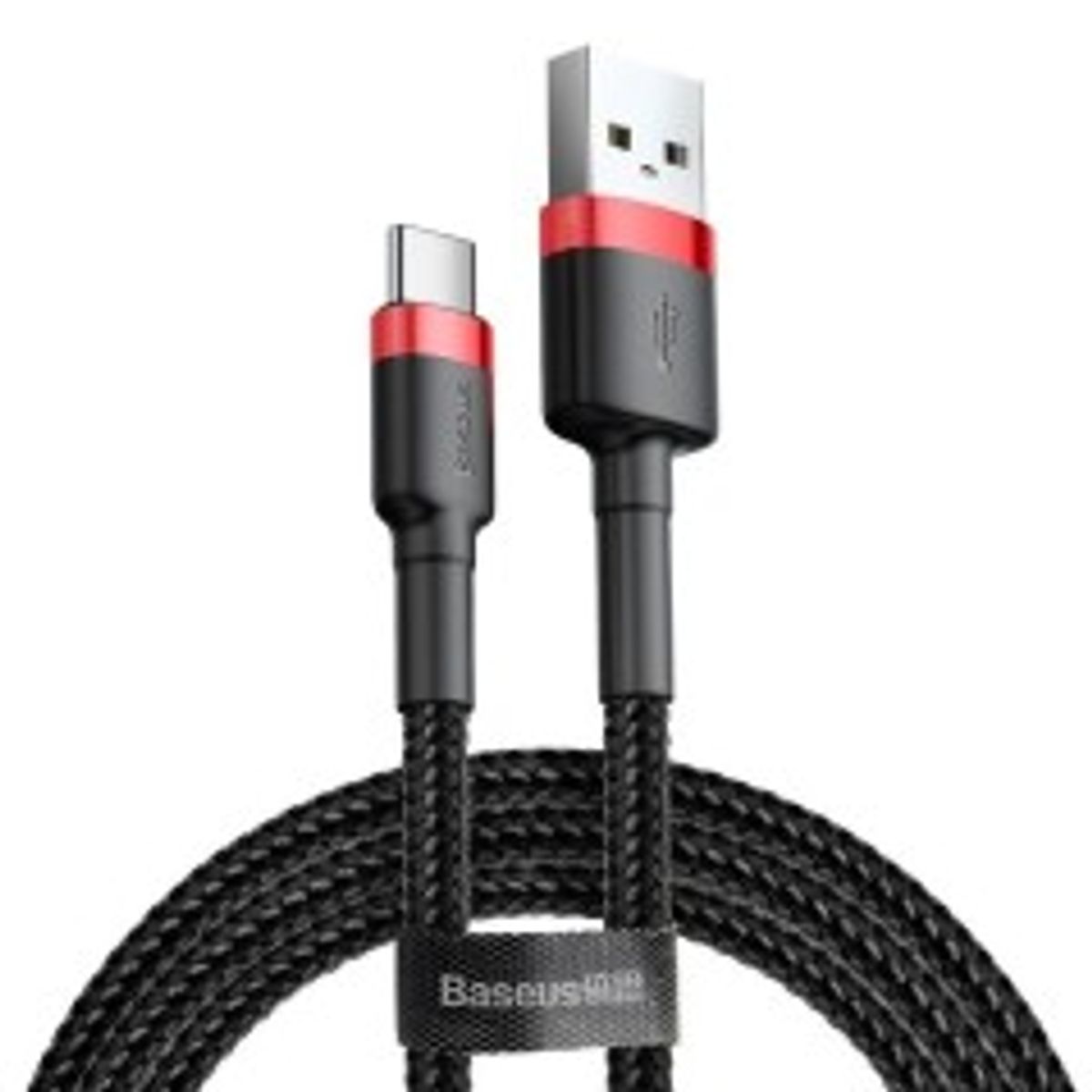 Baseus USB-A 2.0 til USB-C kabel 0.5m sort