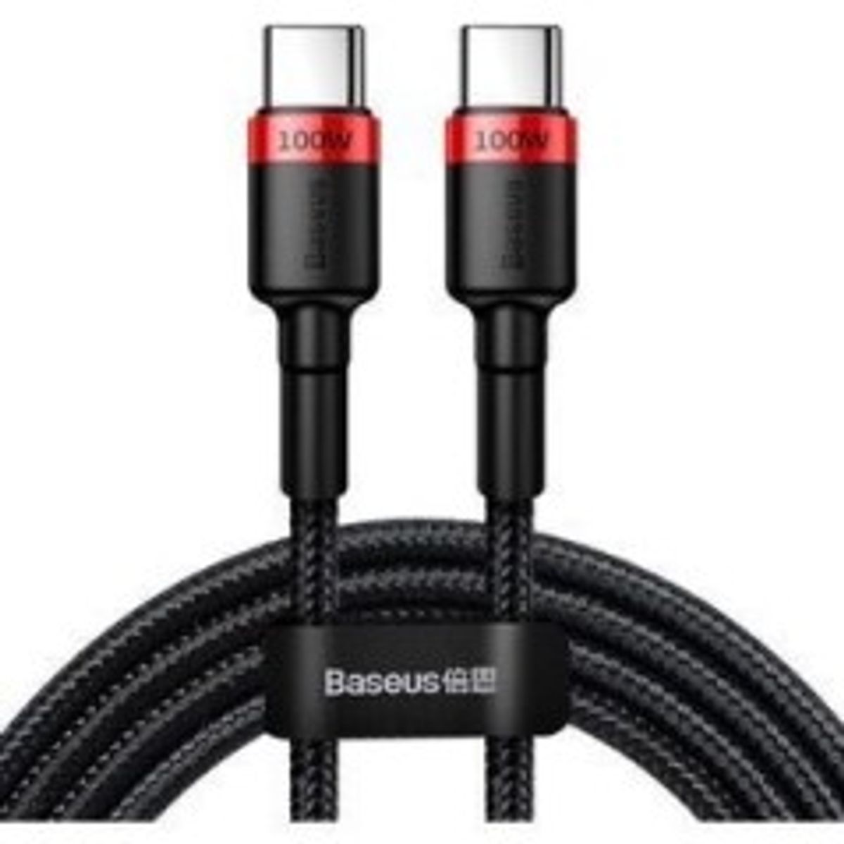 Baseus Cafule USB-C til USB-C kabel 100W 2m rød/sort