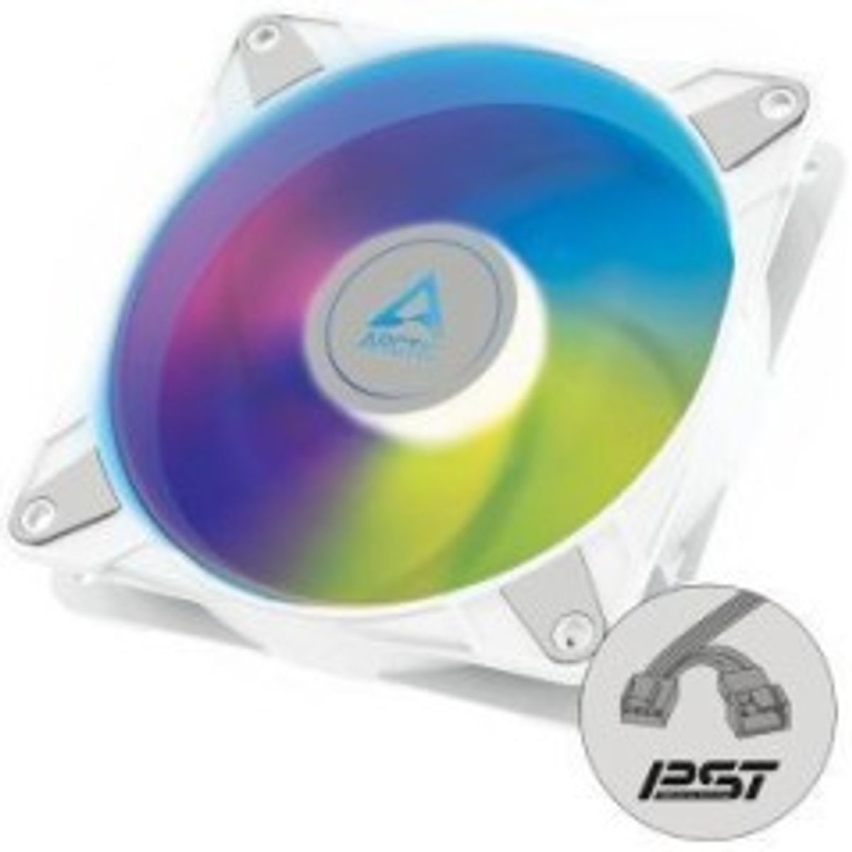 ARCTIC P14 PWM PST A-RGB Fan 1-pack Hvid 140 mm