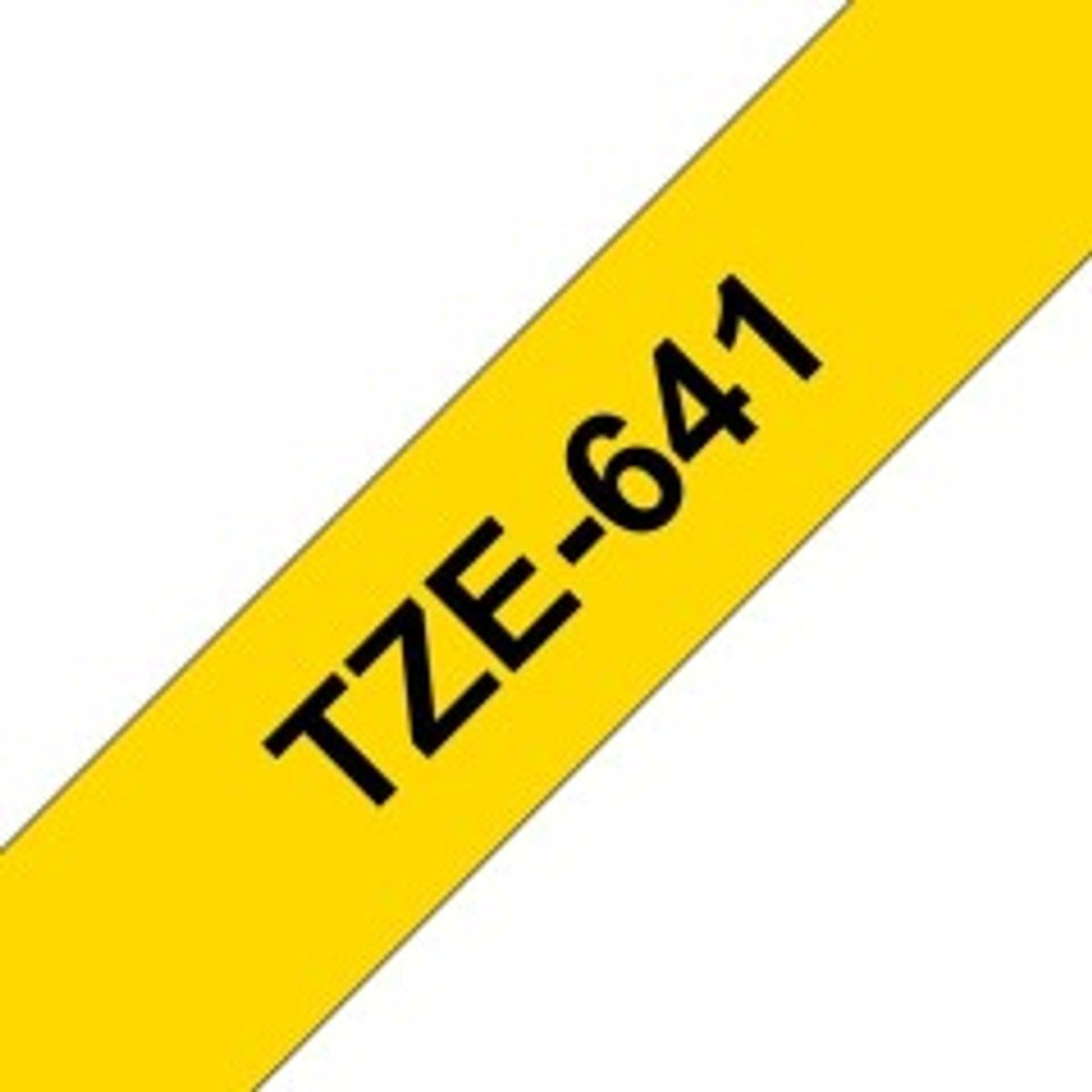 Brother TZE641 18MM BLACK ON YELLOW