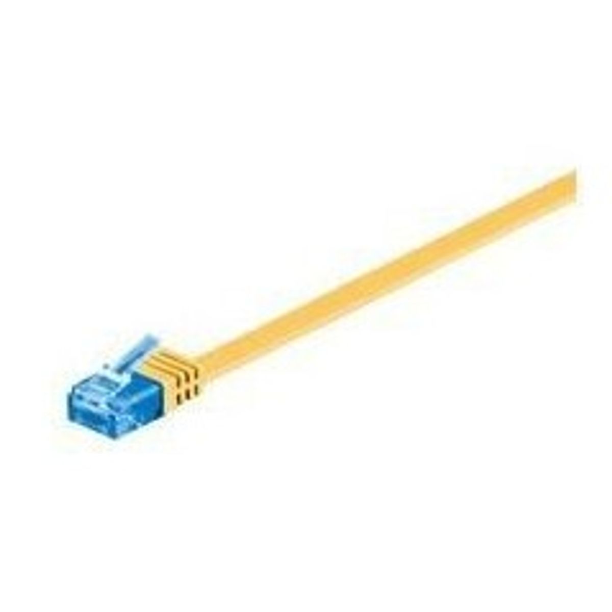 MicroConnect U/UTP CAT6A 3M Yellow Flat