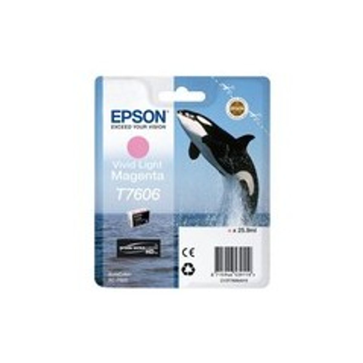 Epson T7606 Levende lyserød Blæk