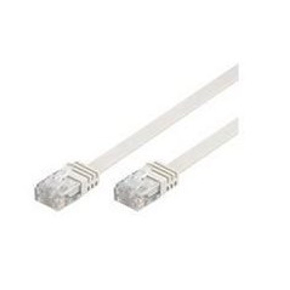 MicroConnect U/UTP CAT5e 3M White Flat