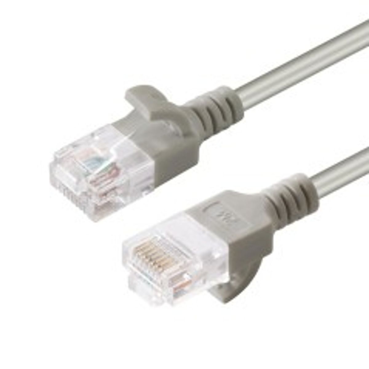 MicroConnect U/UTP CAT6 0.25M Grey Slim