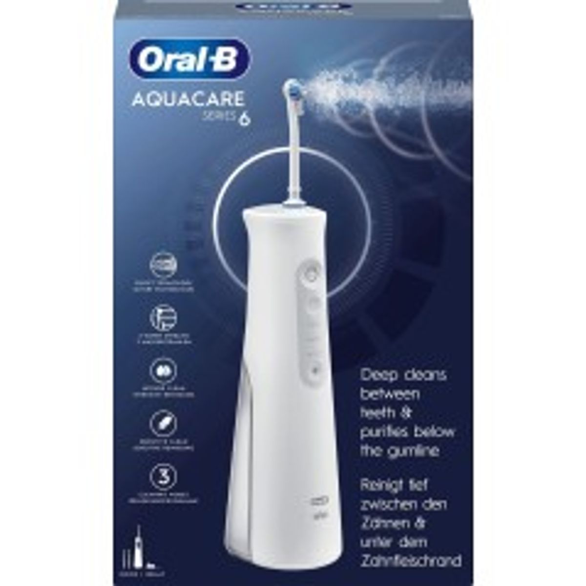 Oral-B Mundskylning Aquacare 6 Pro-Expert