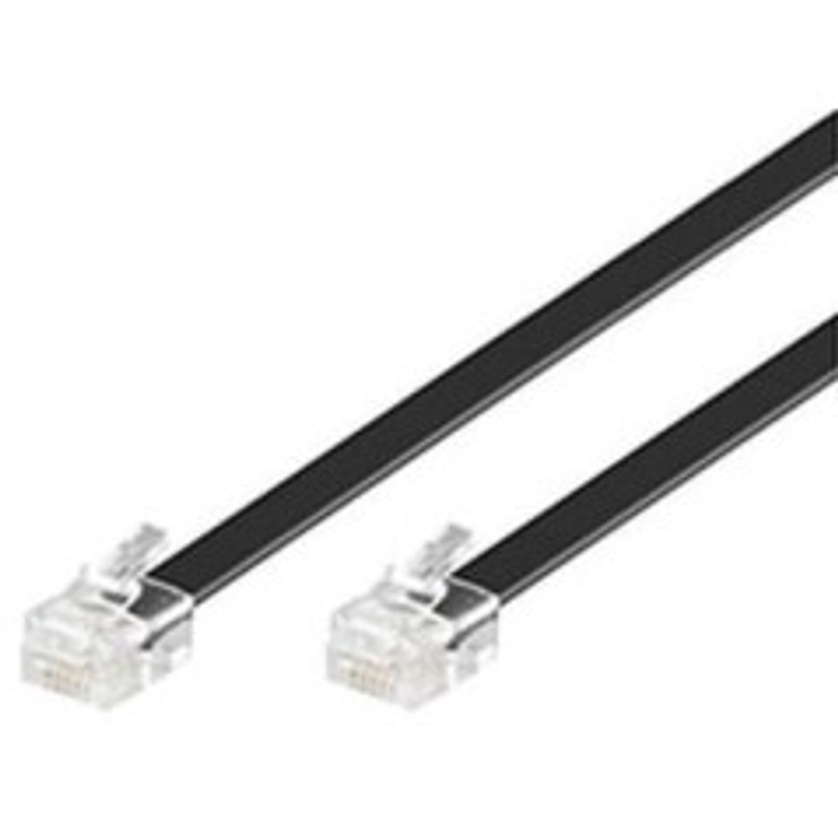 MicroConnect Modular Straight RJ12 6C6P 10m