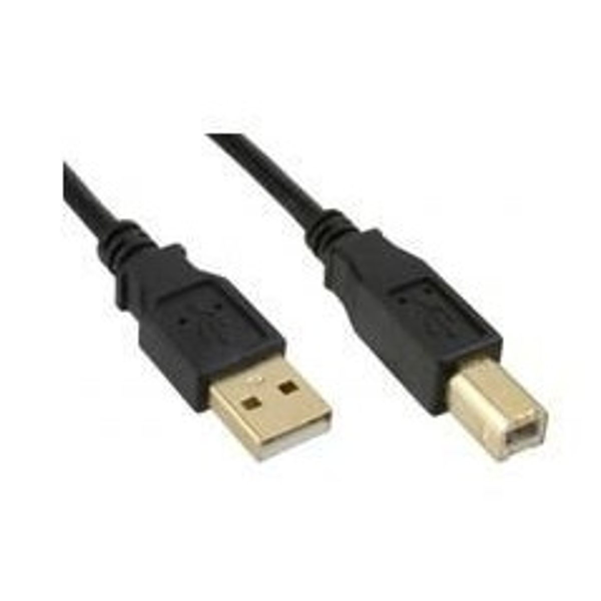 MicroConnect USB2.0 A-B 5m M-M Goldplated